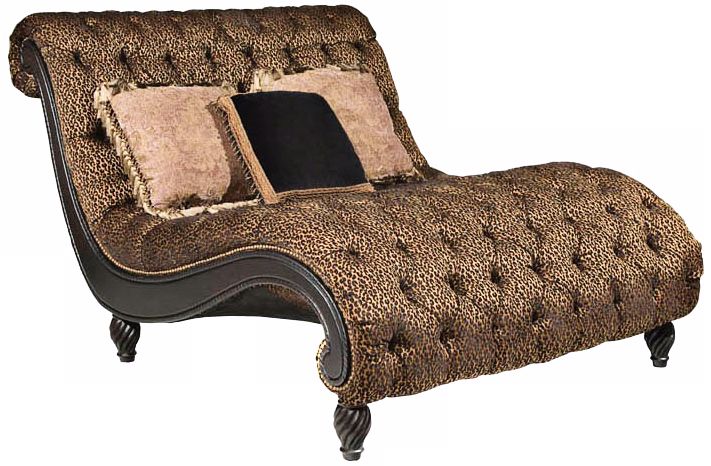Dinah Plus Pantheria Smoke Chaise