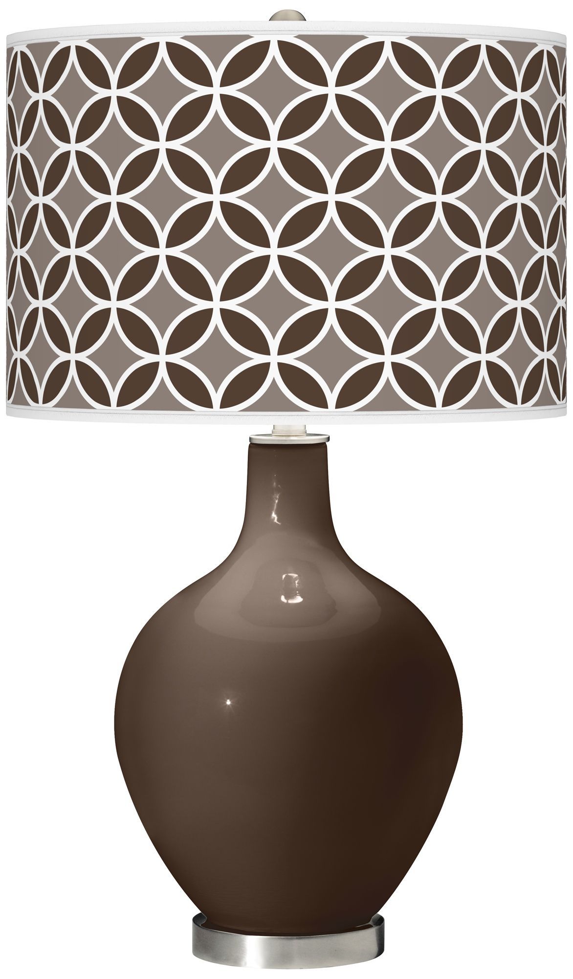 Carafe Circle Rings Ovo Table Lamp