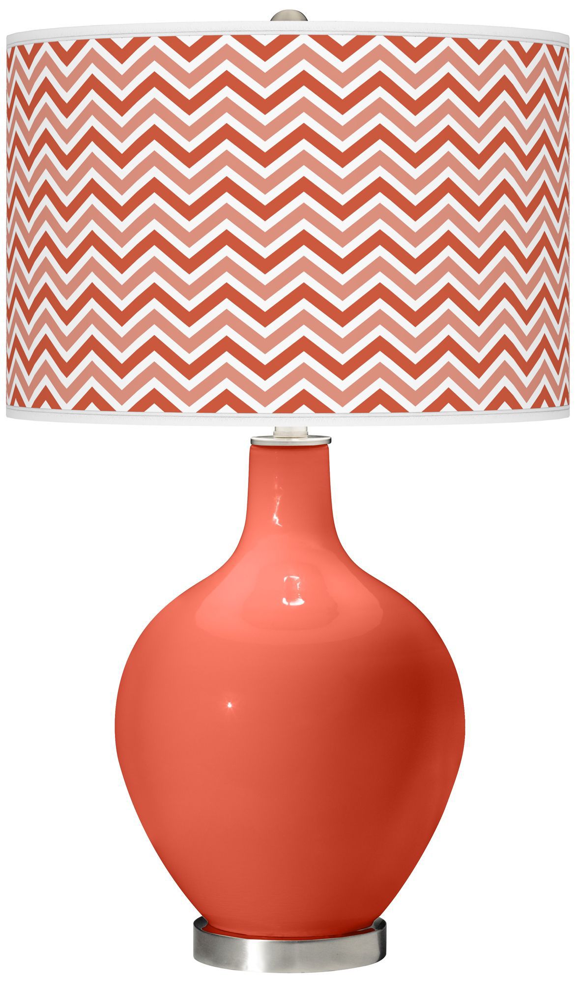 Koi Narrow Zig Zag Ovo Table Lamp