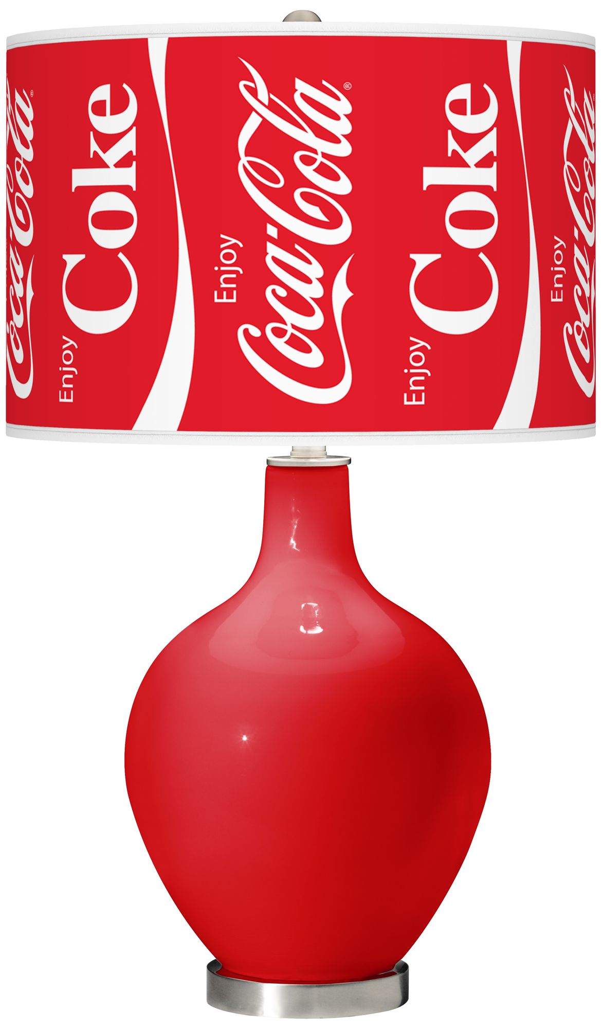 Enjoy Coca-Cola® Ovo Table Lamp