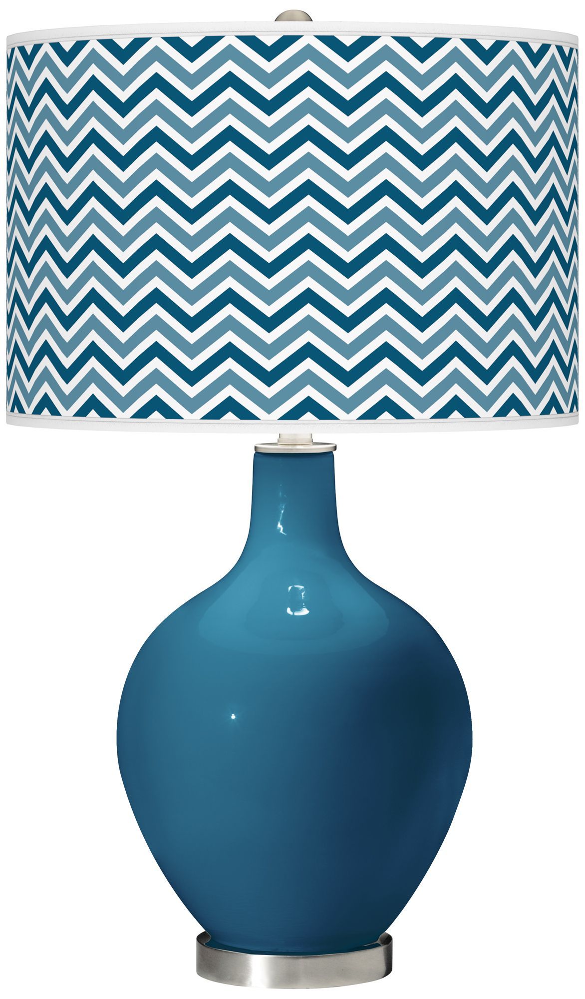 Bosporus Narrow Zig Zag Ovo Table Lamp