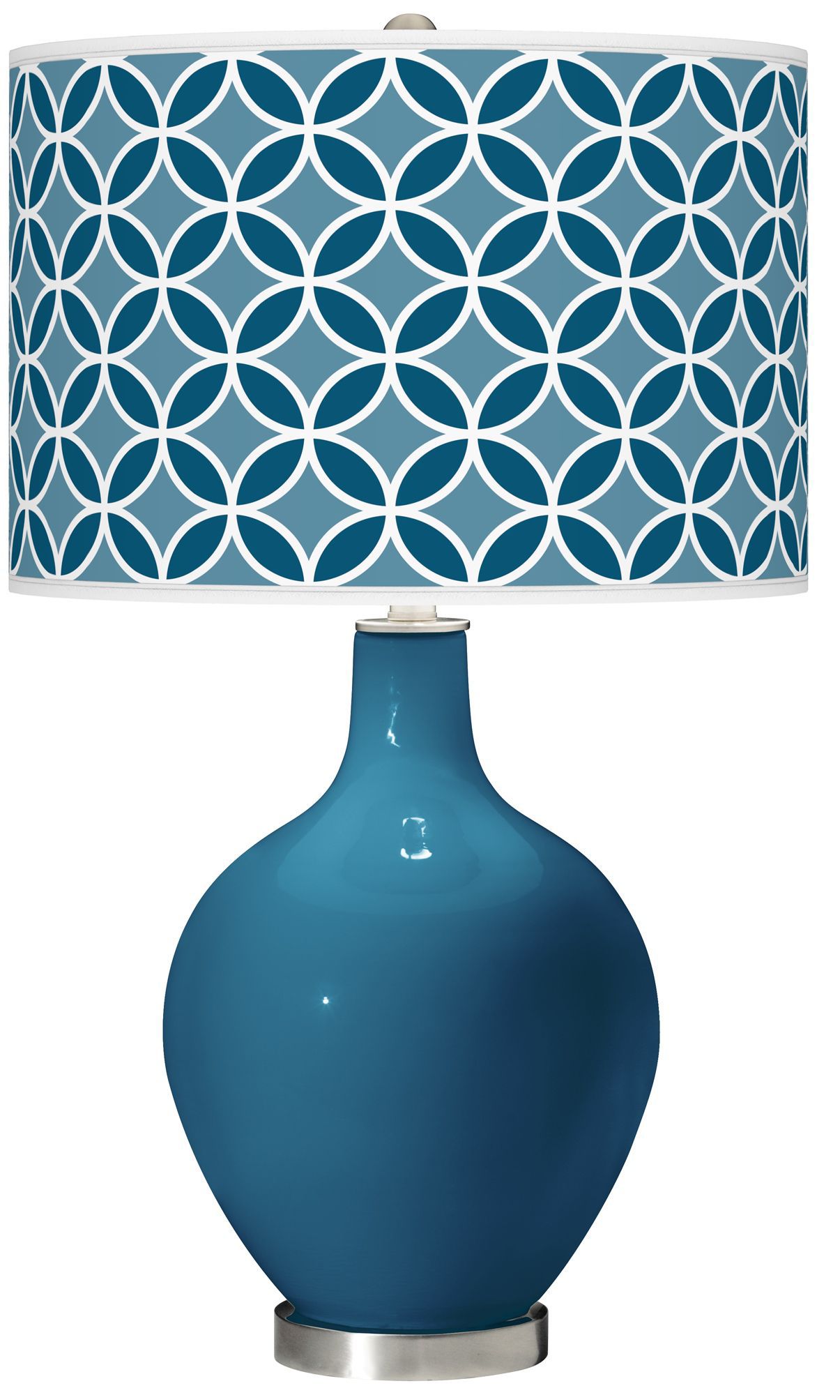 Bosporus Circle Rings Ovo Table Lamp