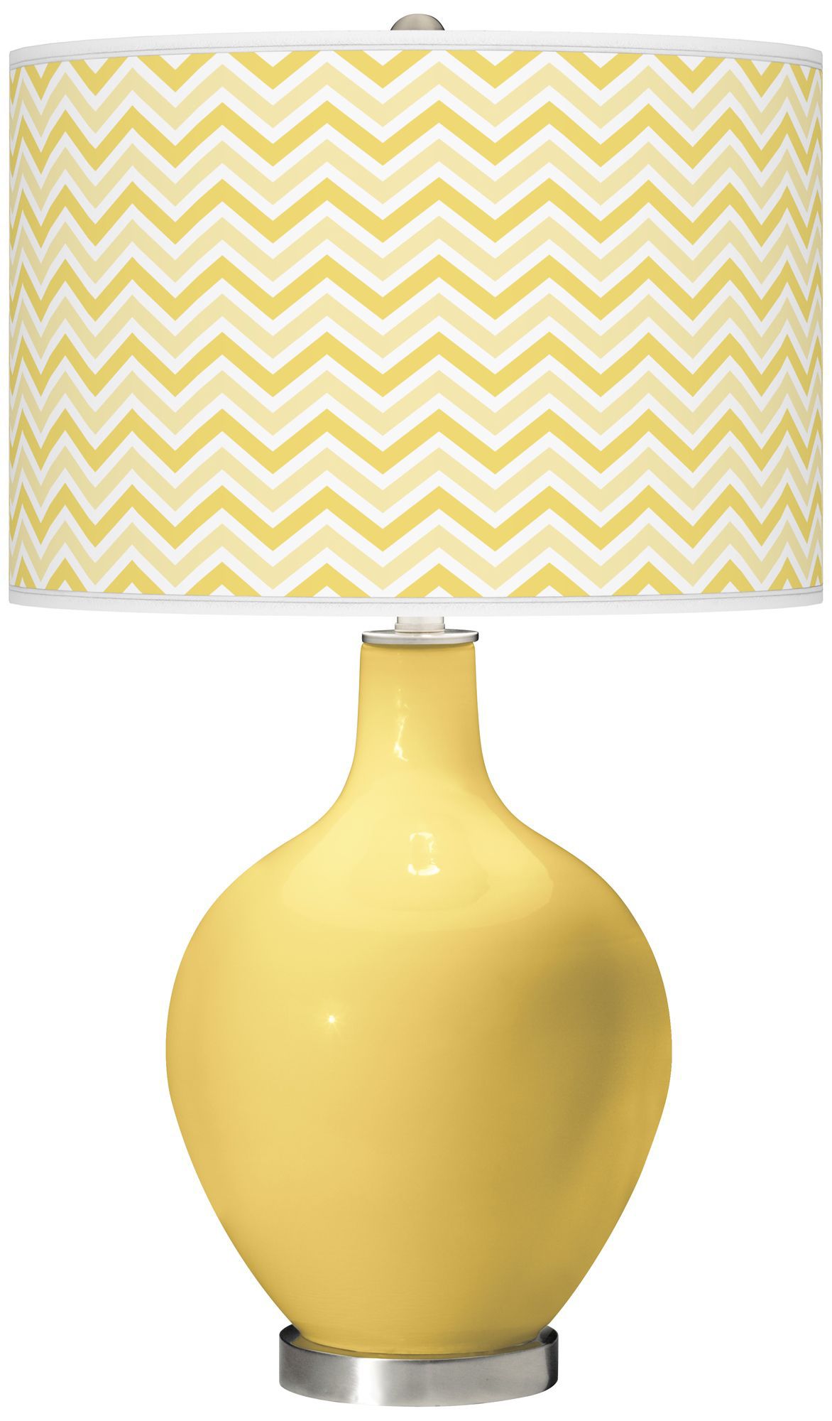 Daffodil Narrow Zig Zag Ovo Table Lamp