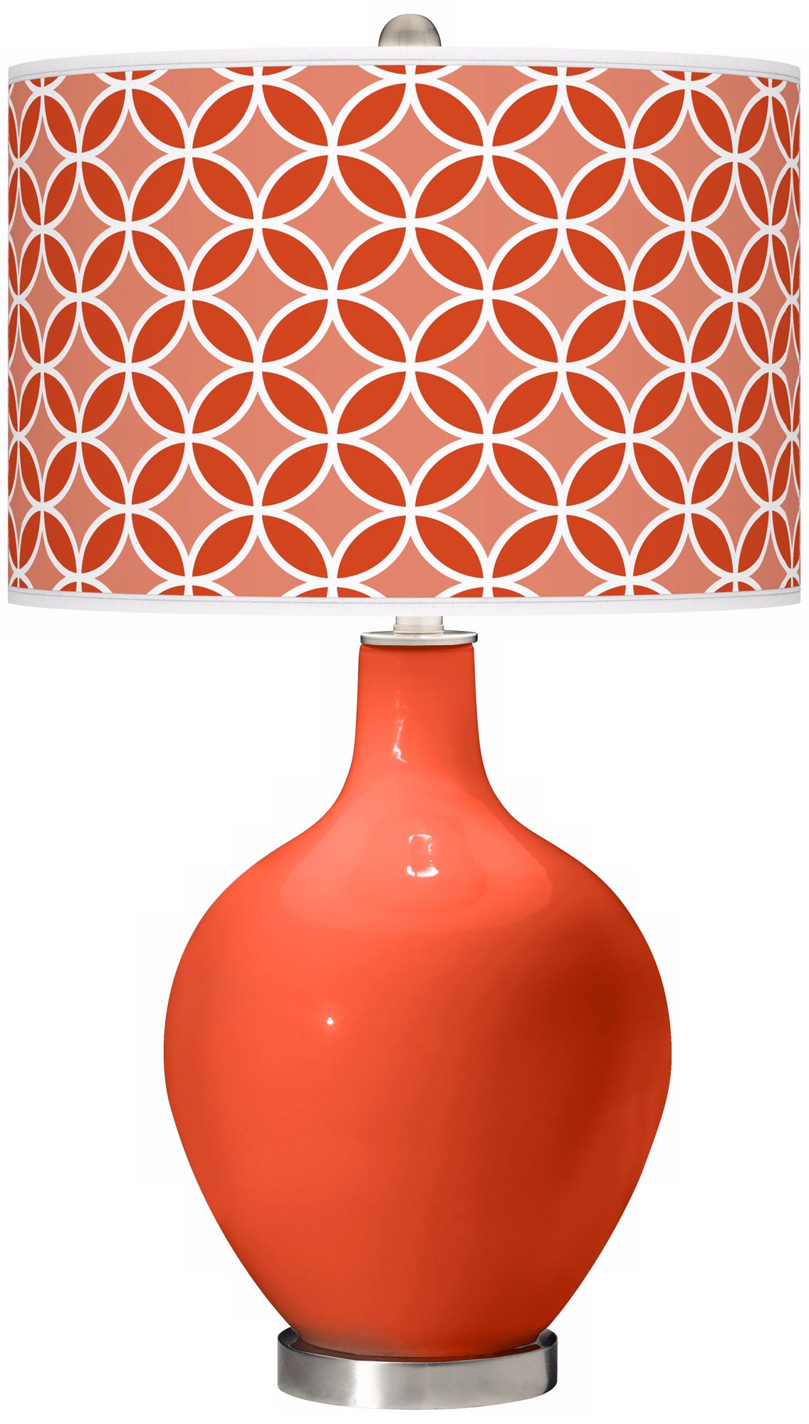 Daredevil Circle Rings Ovo Table Lamp