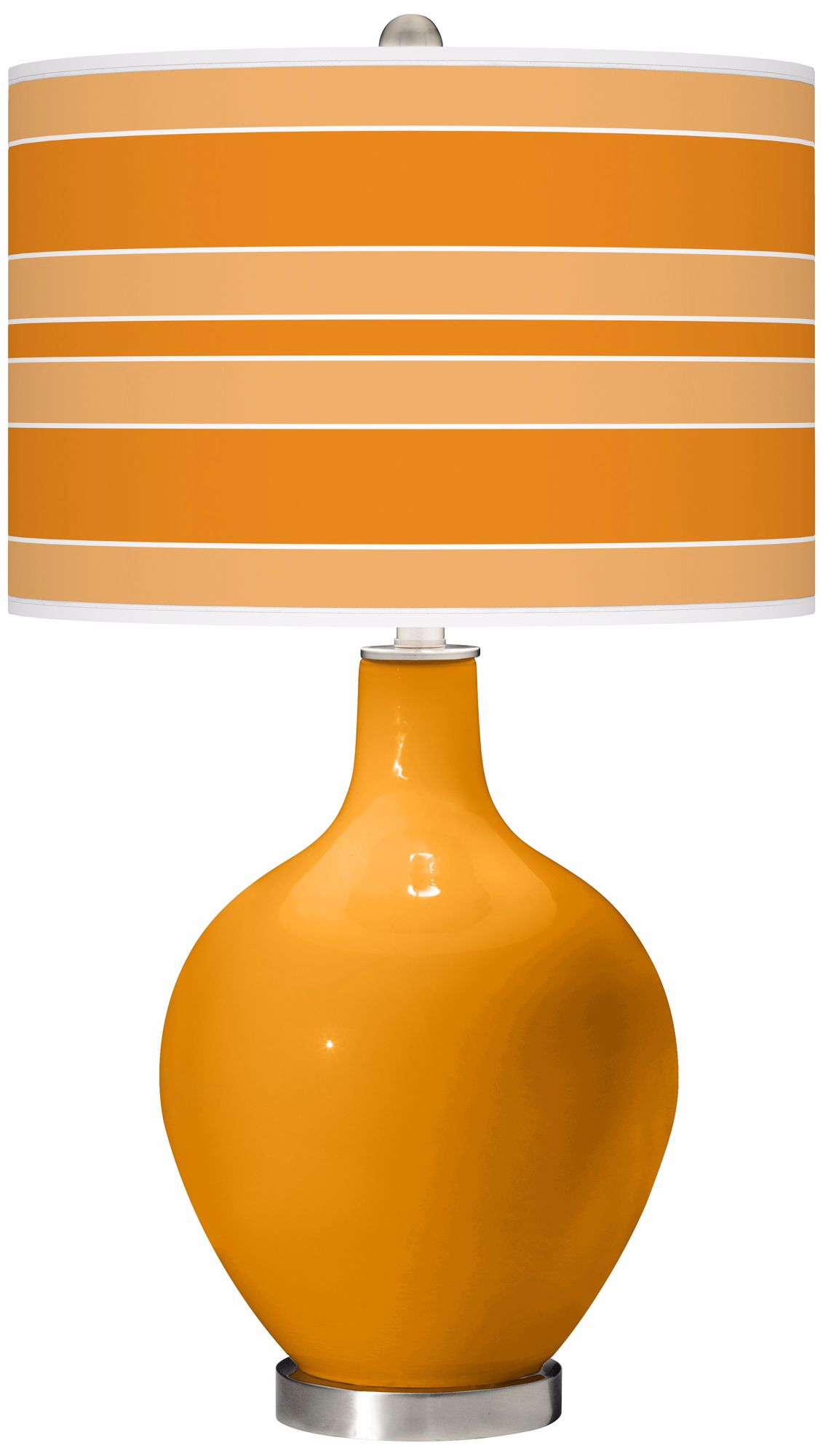 Carnival Bold Stripe Ovo Table Lamp