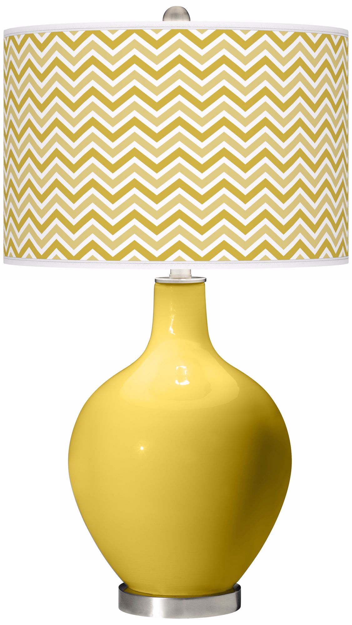 Nugget Narrow Zig Zag Ovo Table Lamp