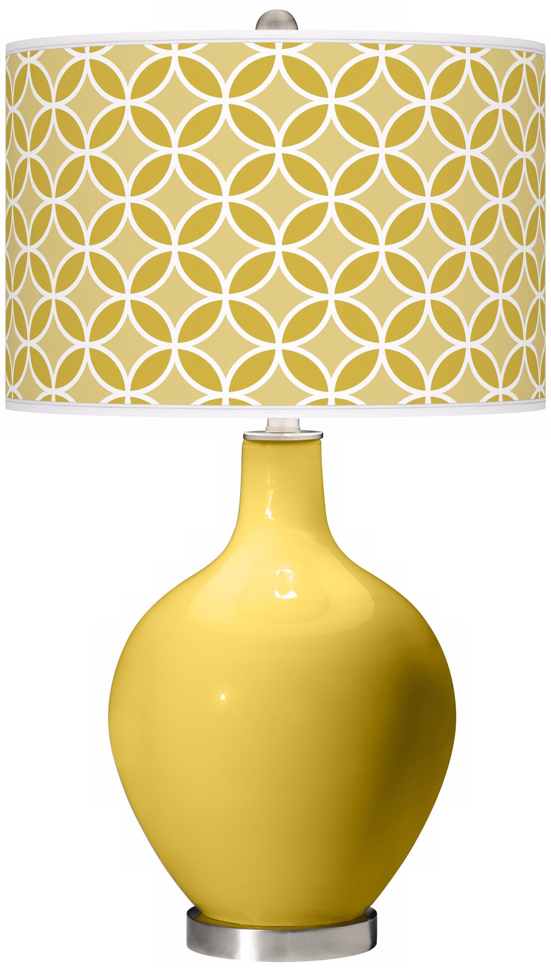Nugget Circle Rings Ovo Table Lamp