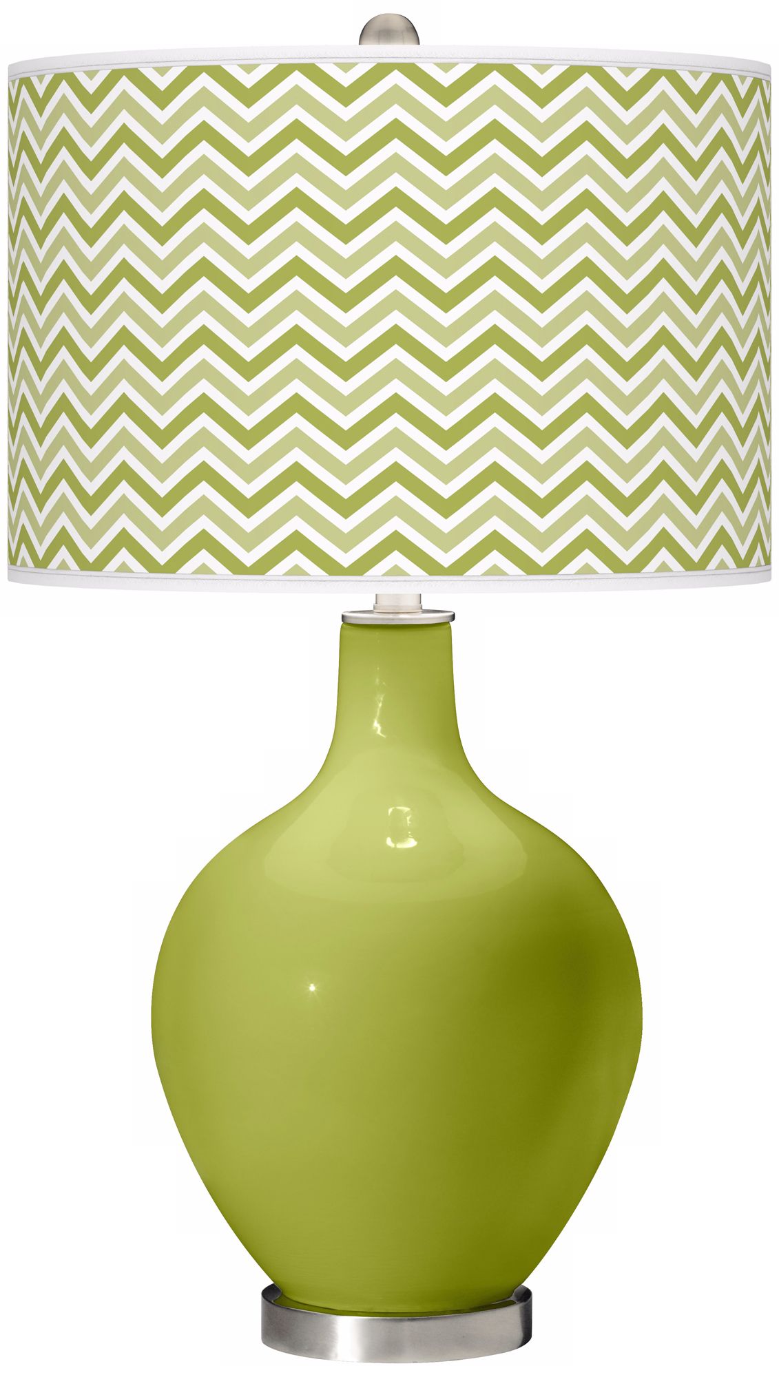 Parakeet Narrow Zig Zag Ovo Table Lamp