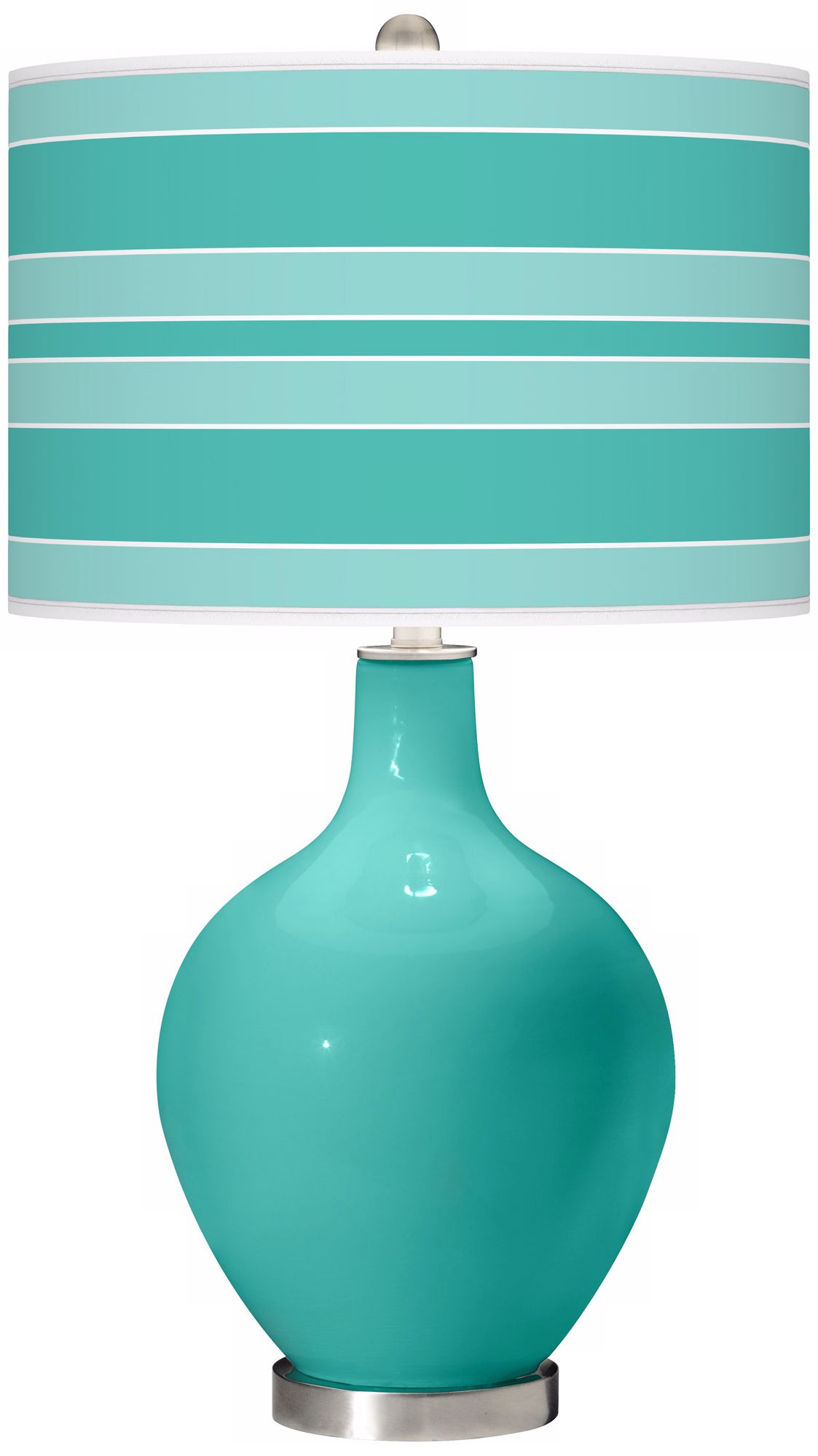 Synergy Bold Stripe Ovo Table Lamp