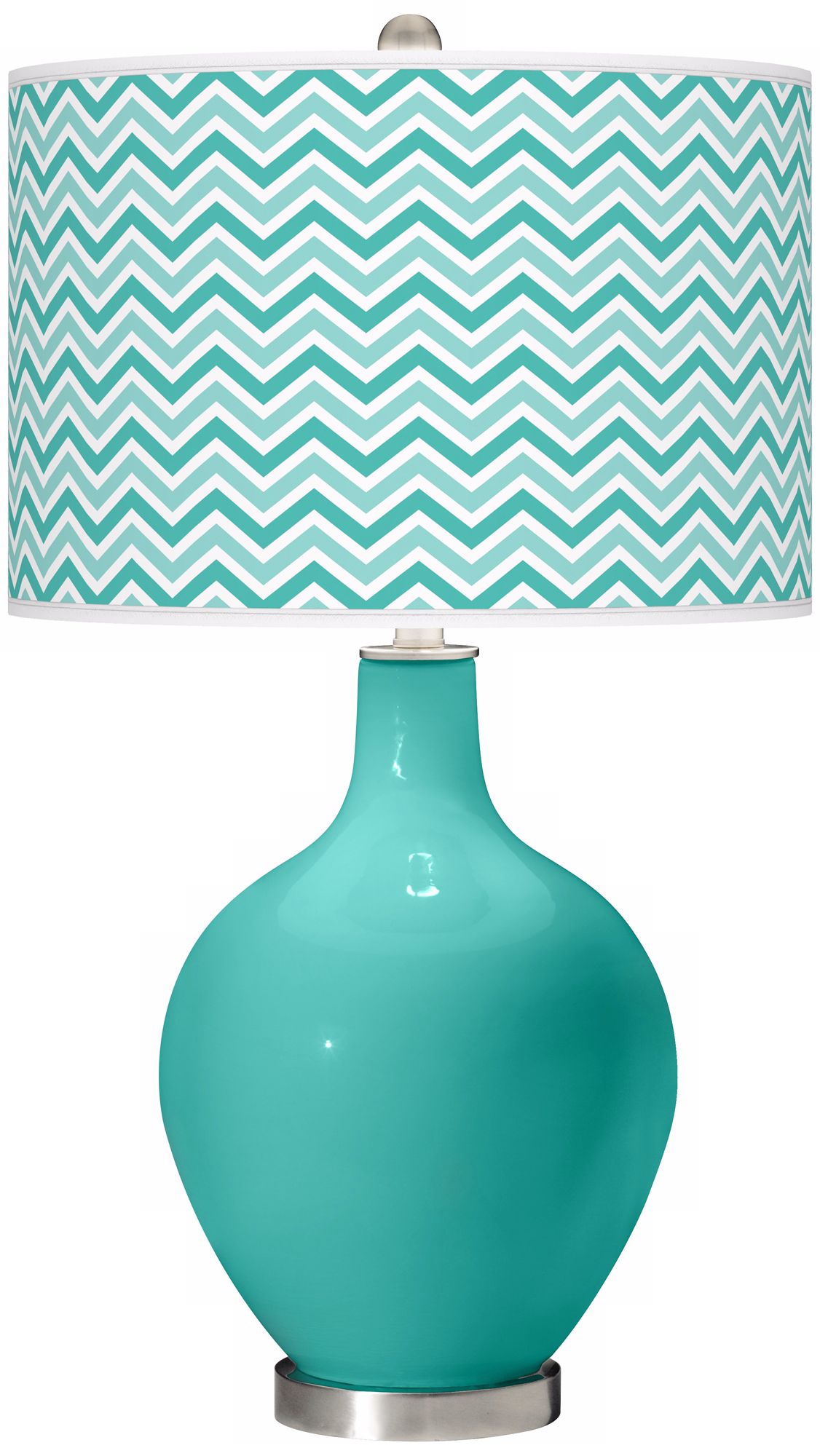 Synergy Narrow Zig Zag Ovo Table Lamp