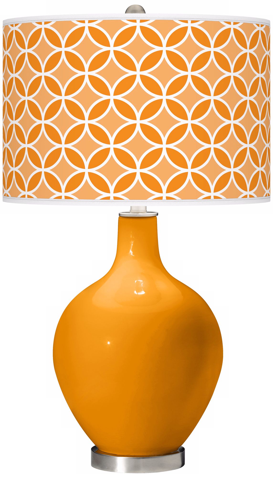 Mango Circle Rings Ovo Table Lamp