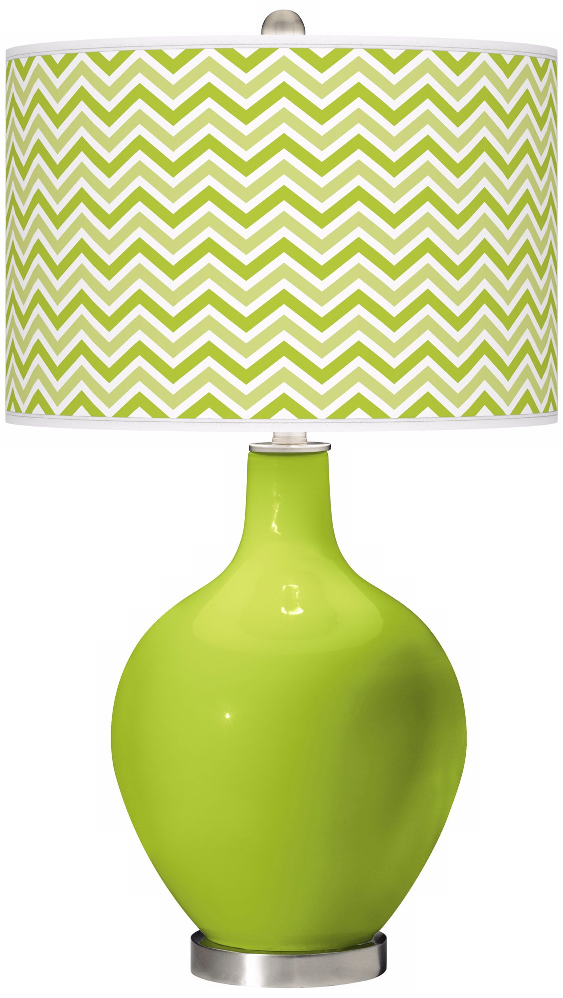 Tender Shoots Narrow Zig Zag Ovo Table Lamp