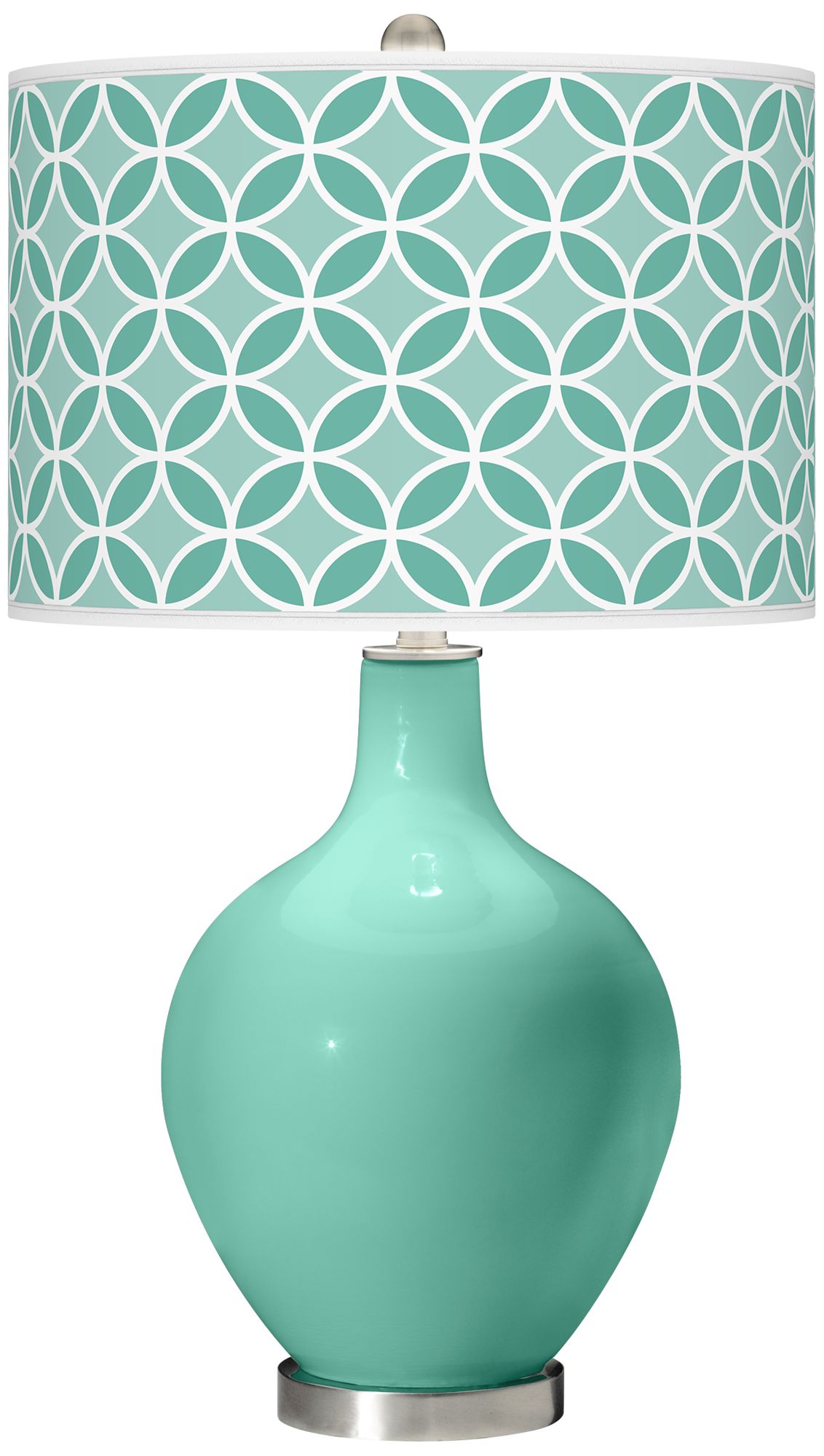 Larchmere Circle Rings Ovo Table Lamp