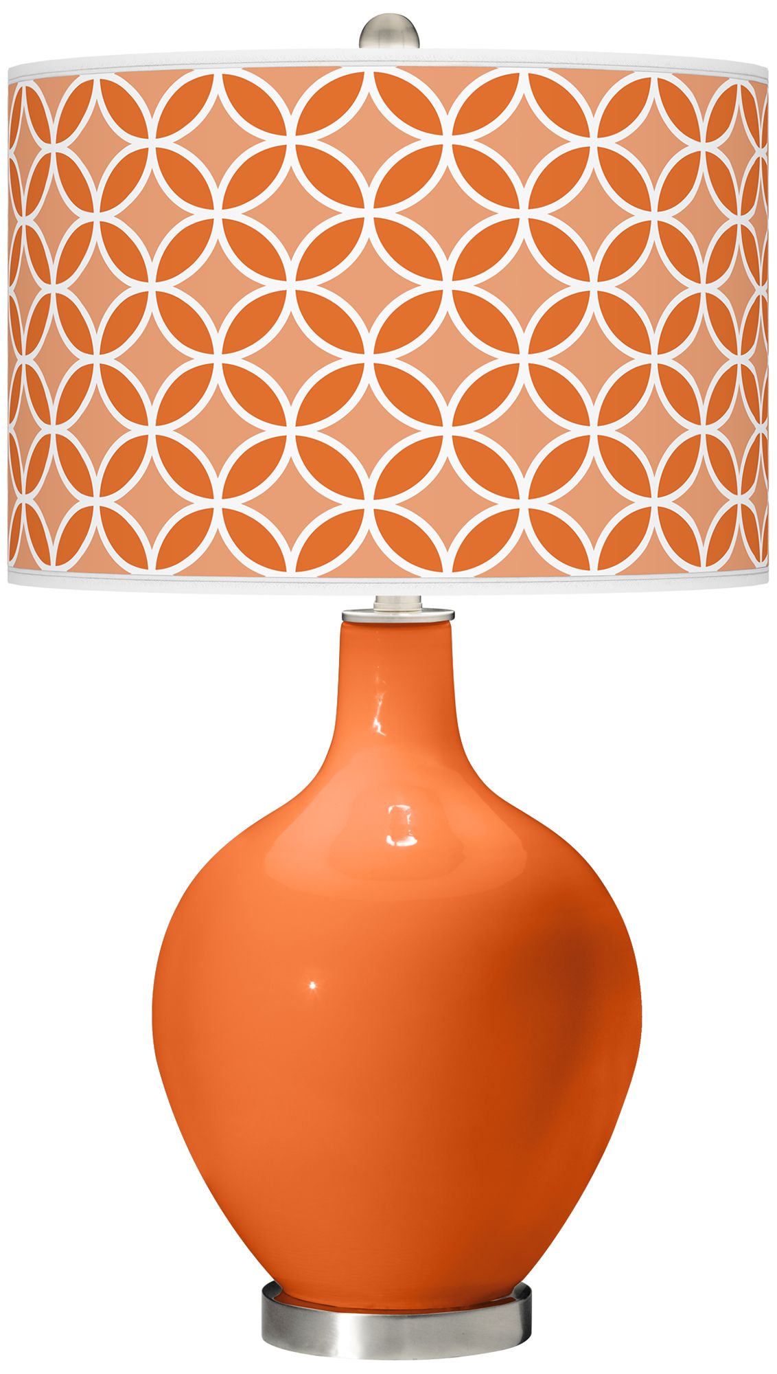 Invigorate Circle Rings Ovo Table Lamp
