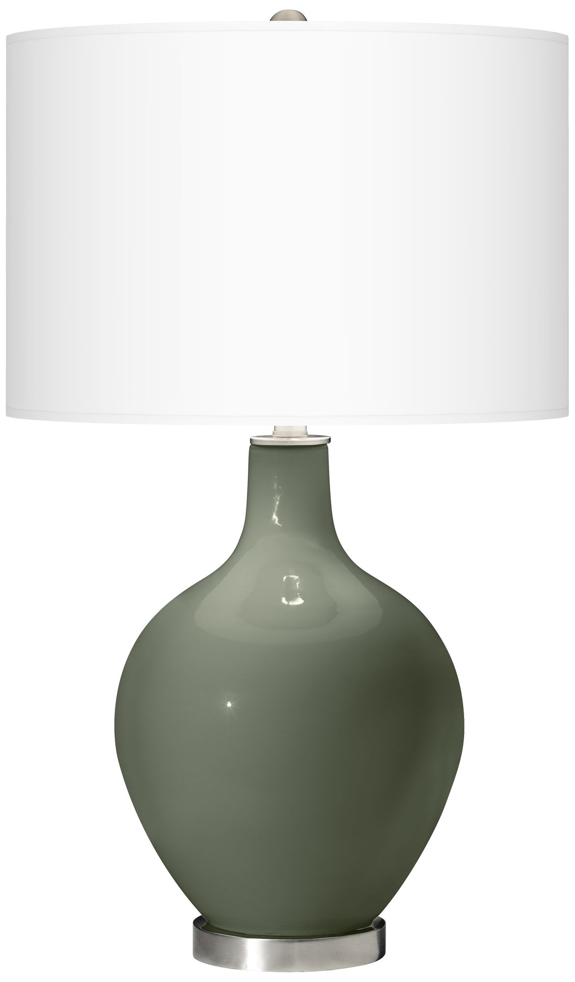 Deep Lichen Green Ovo Table Lamp