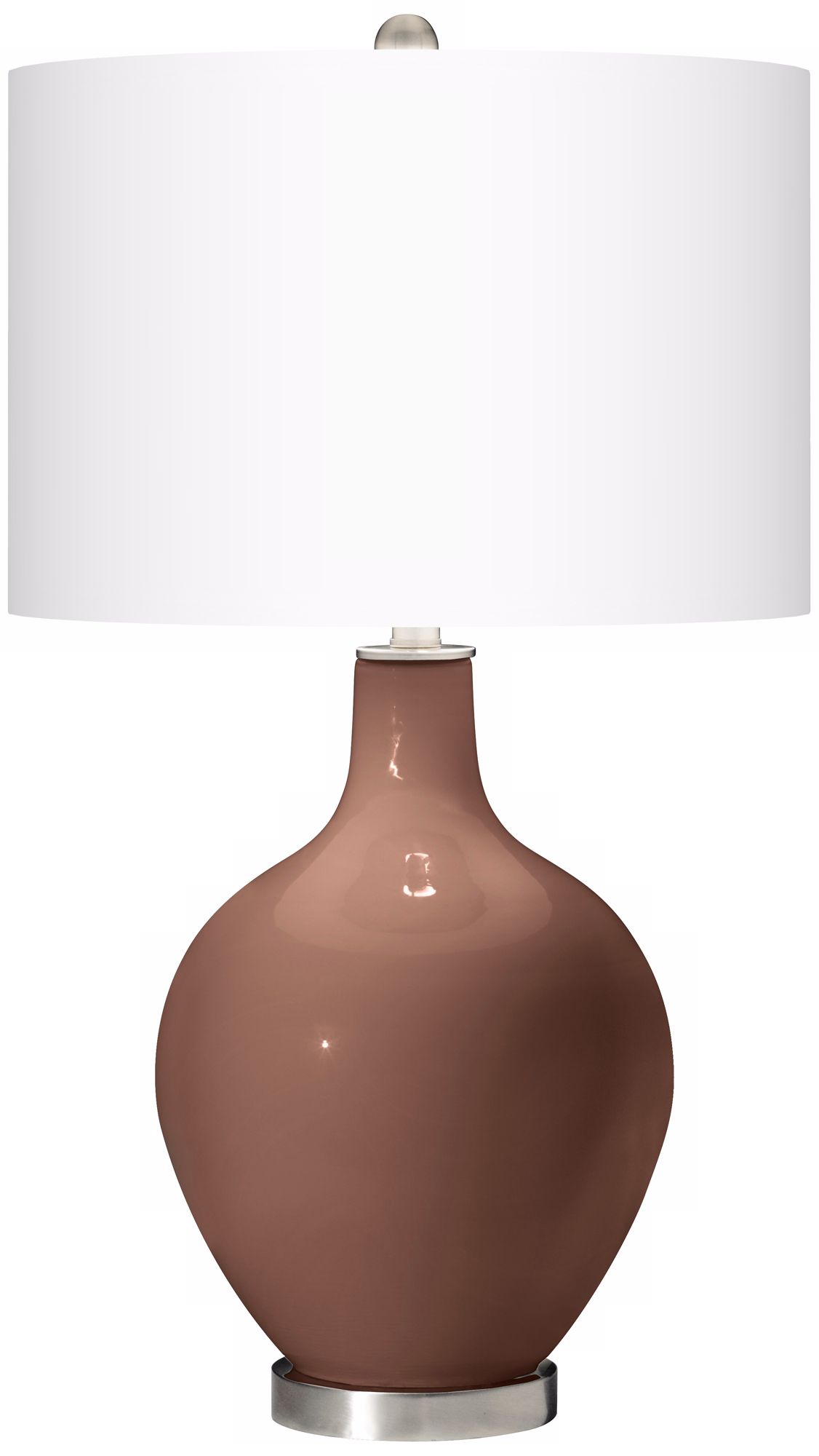 Rugged Brown Ovo Table Lamp