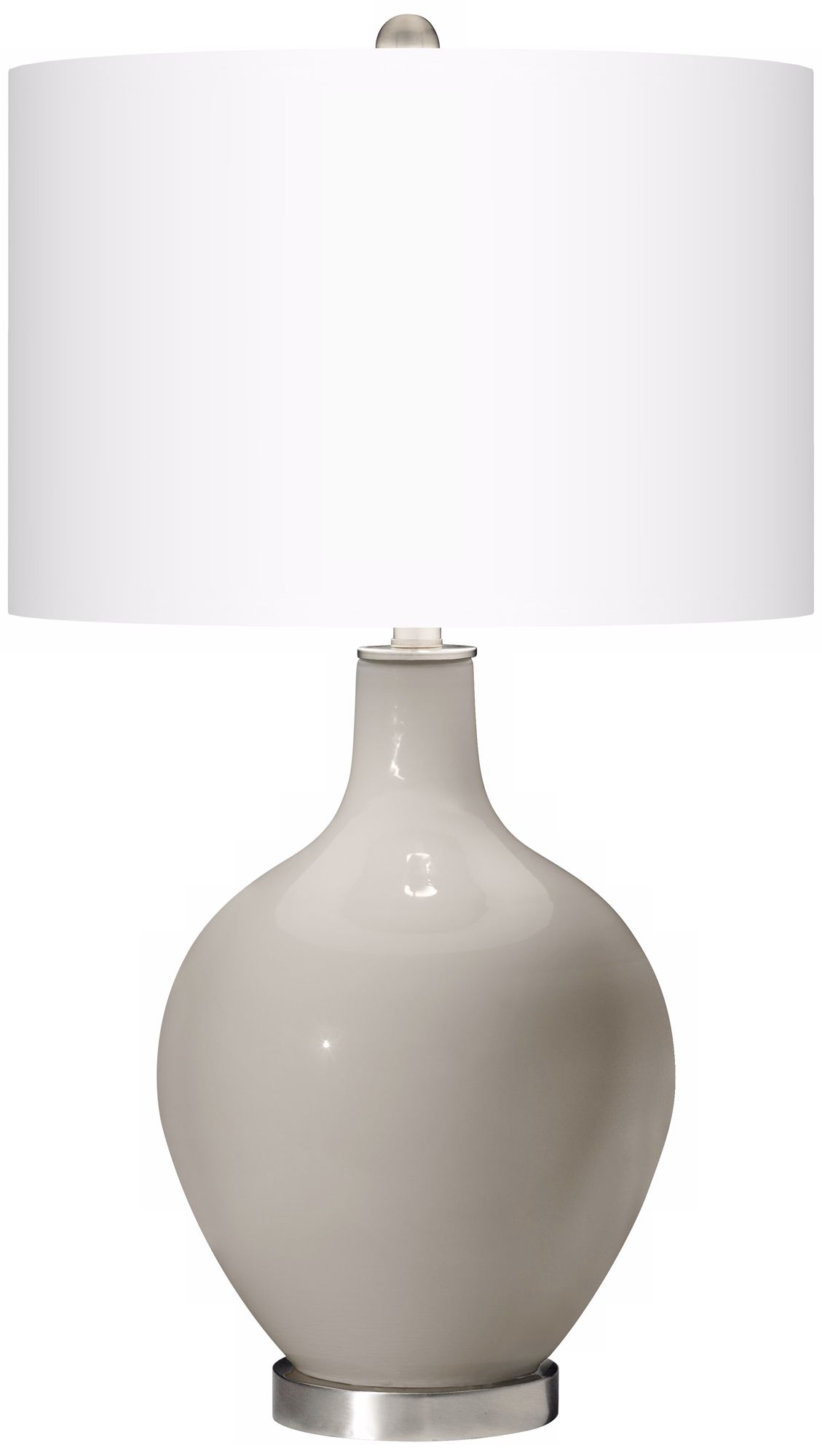Requisite Gray Ovo Table Lamp