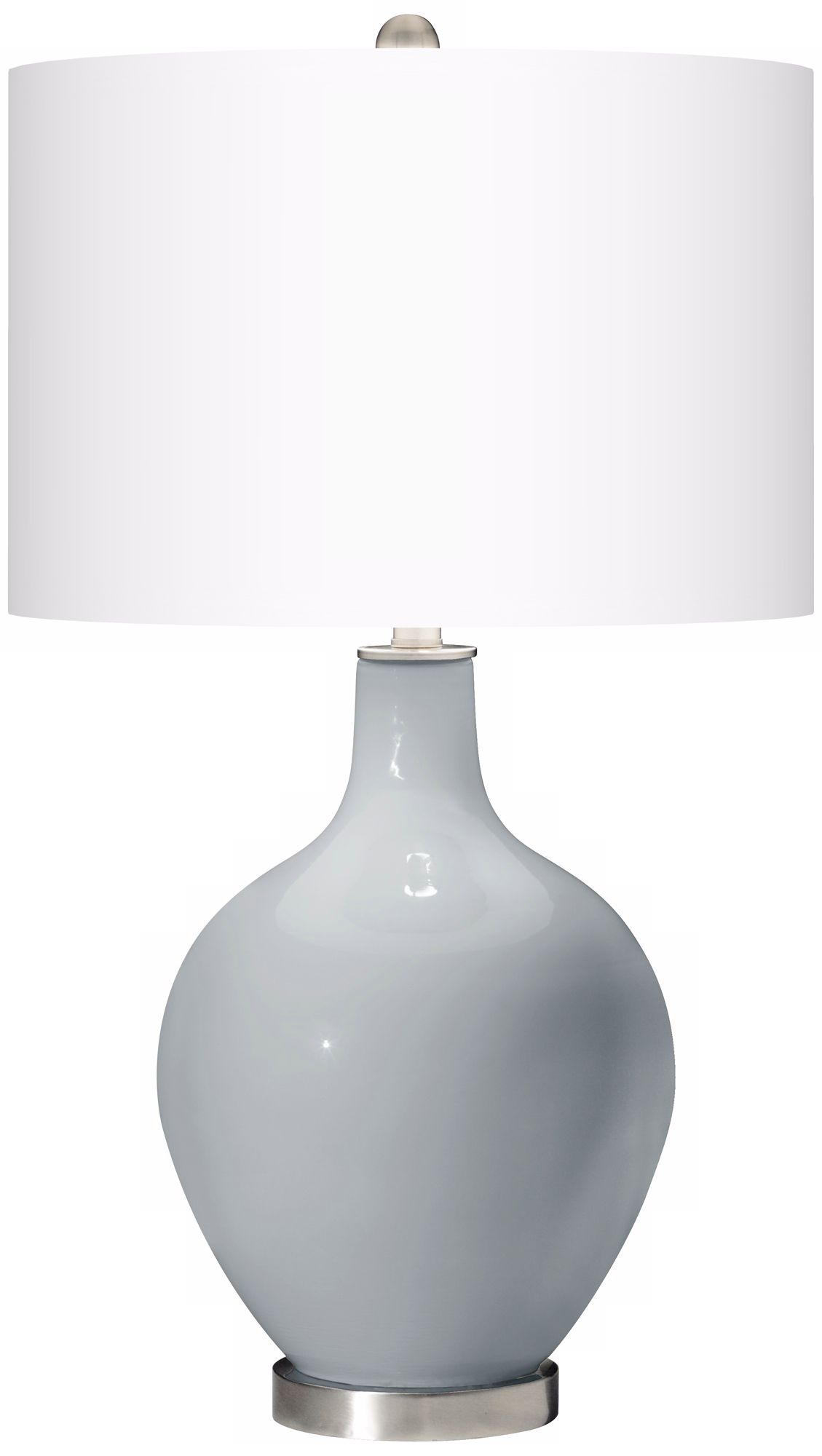 Uncertain Gray Ovo Table Lamp