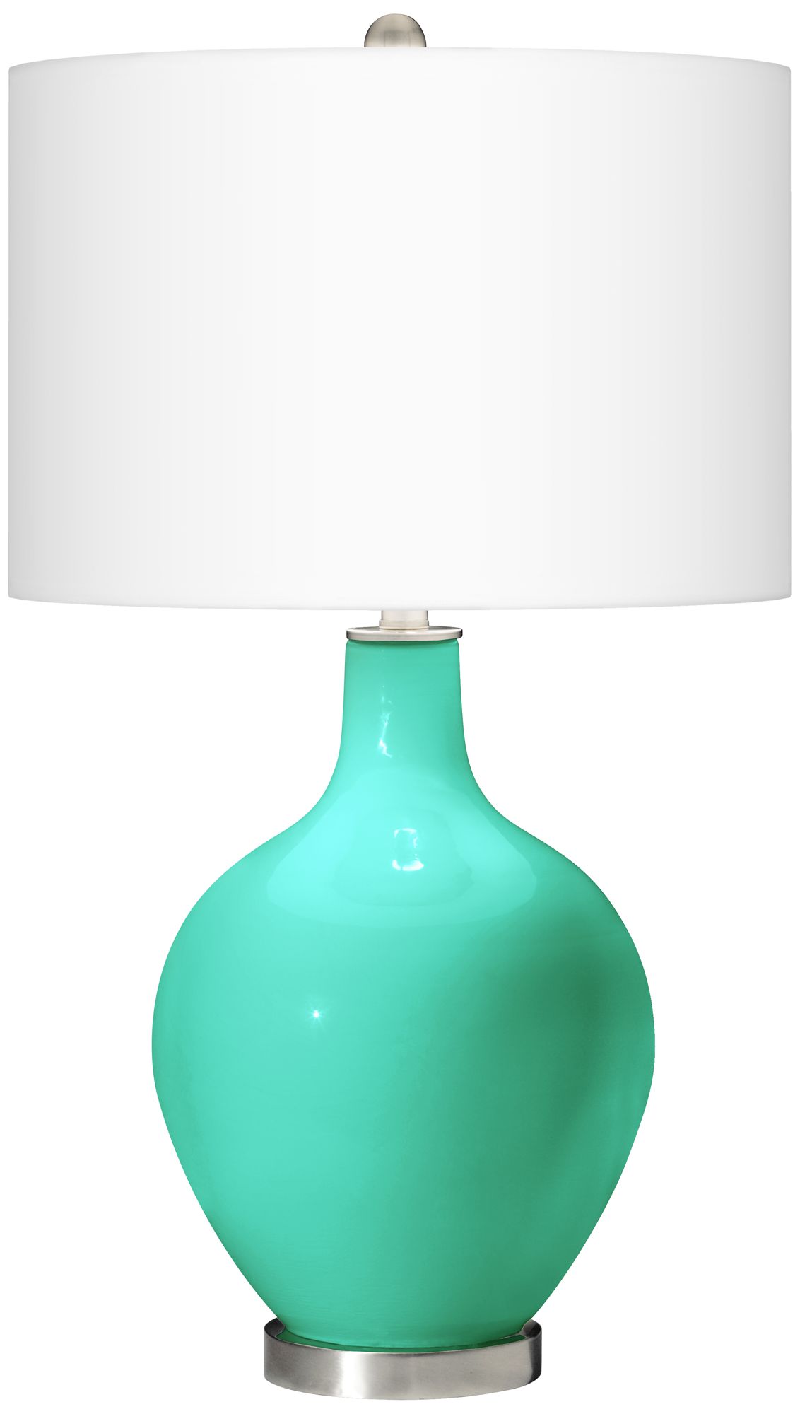 Turquoise Ovo Table Lamp