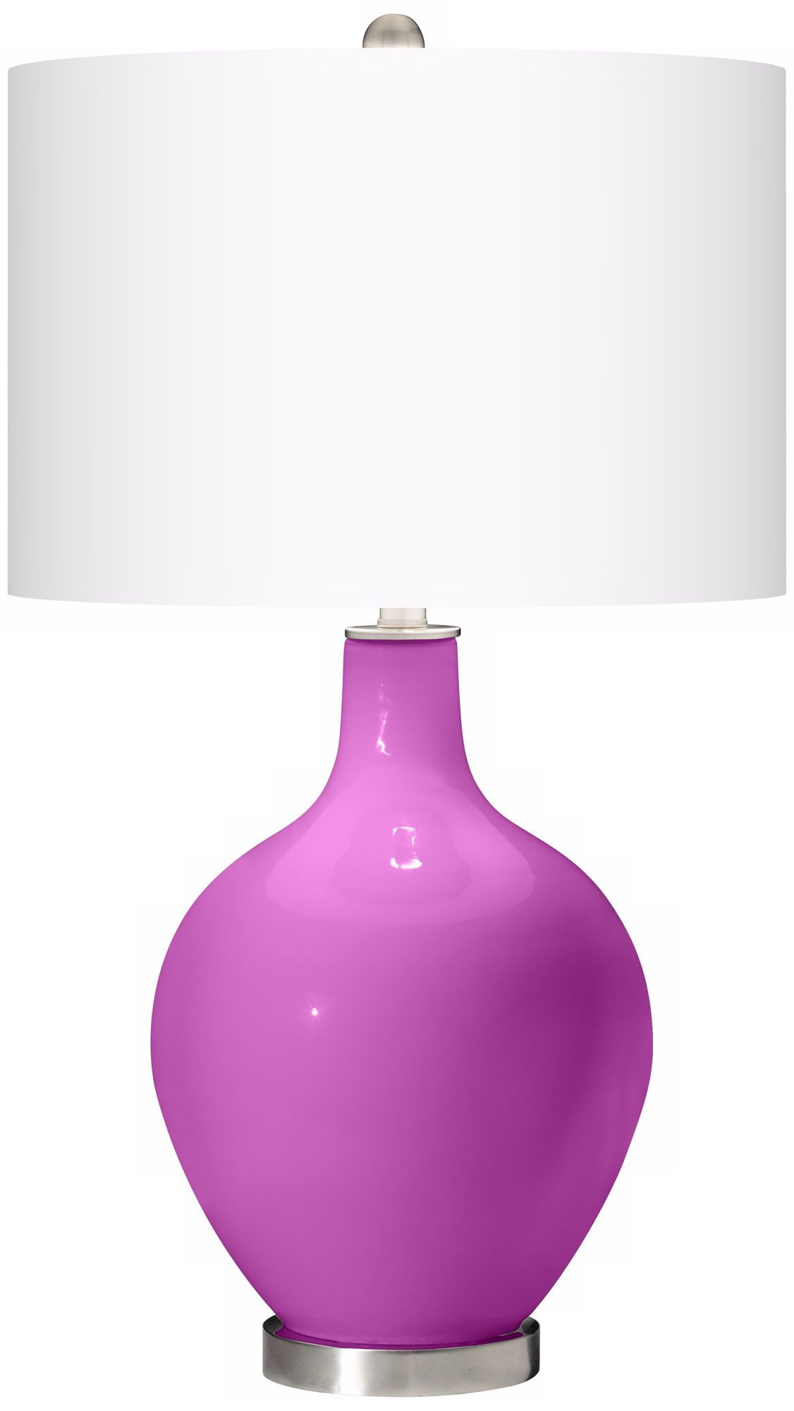 Peony Purple Ovo Table Lamp