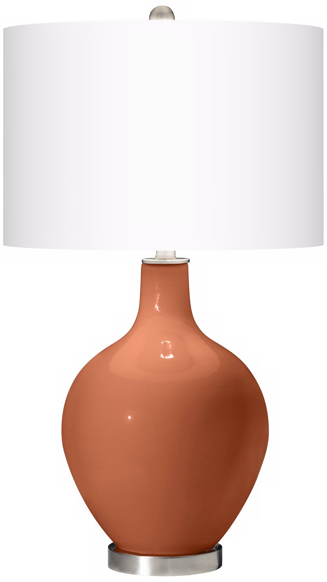 Fawn Brown Ovo Table Lamp