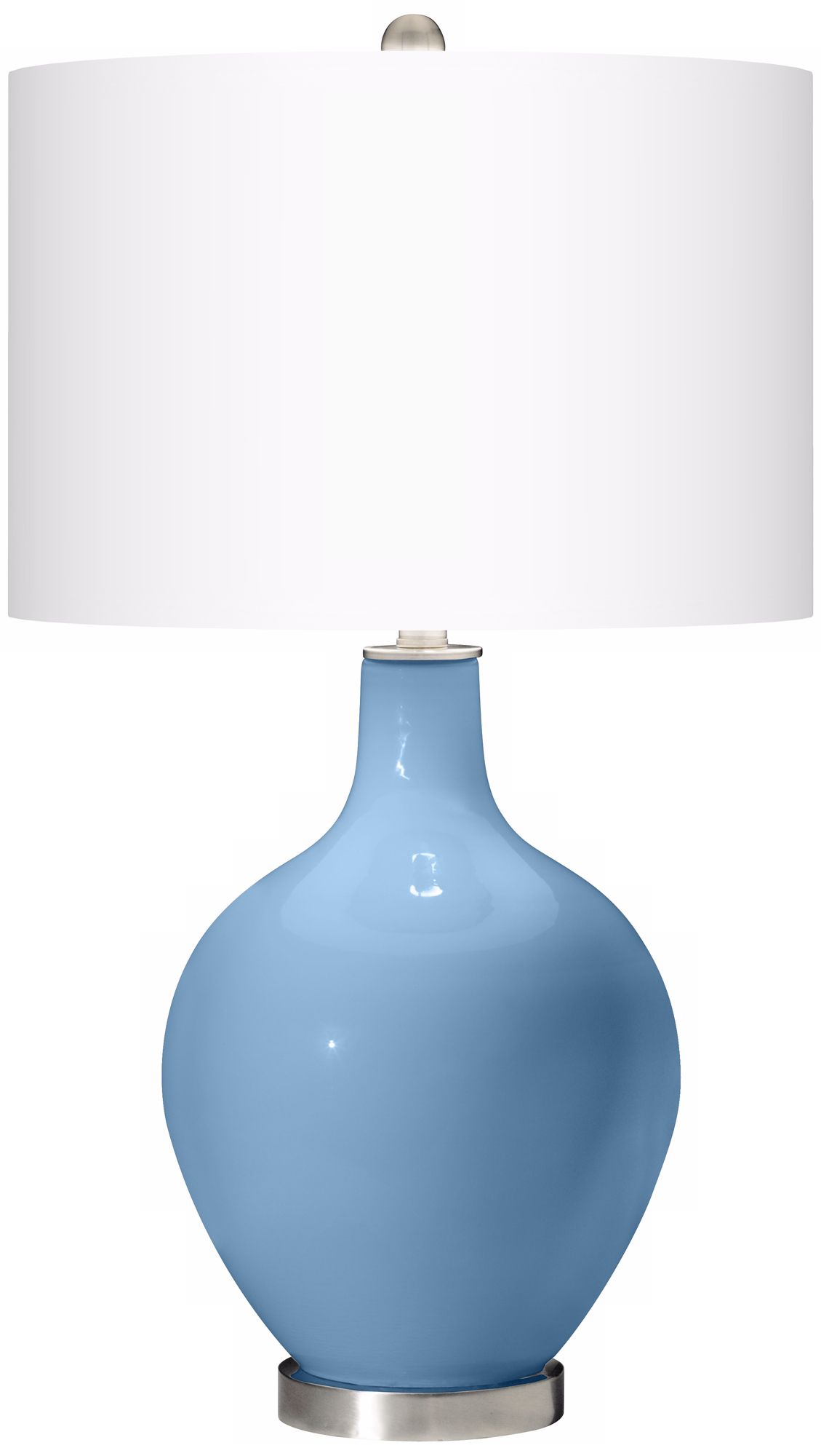 Dusk Blue Ovo Table Lamp