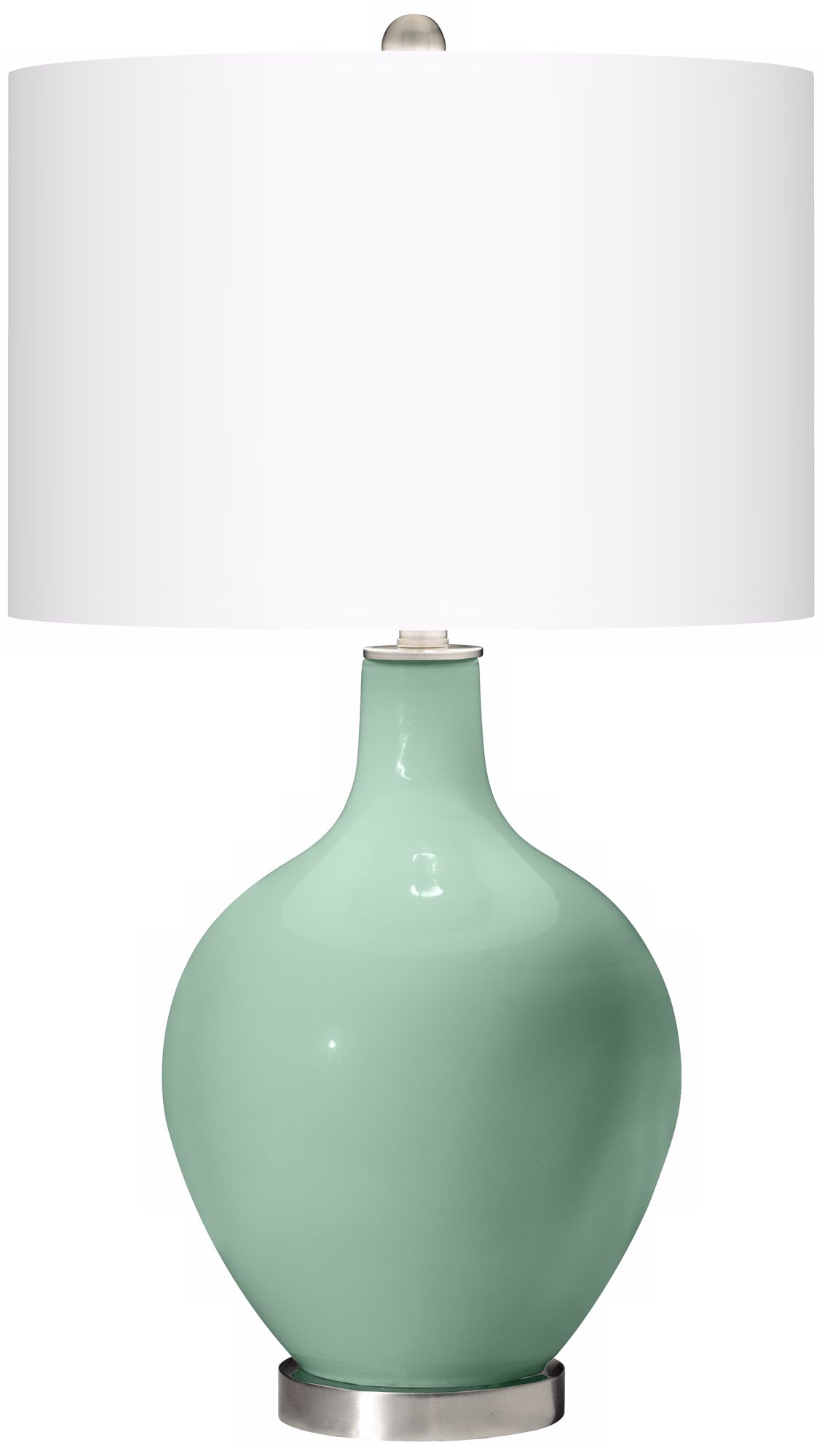 Grayed Jade Ovo Table Lamp