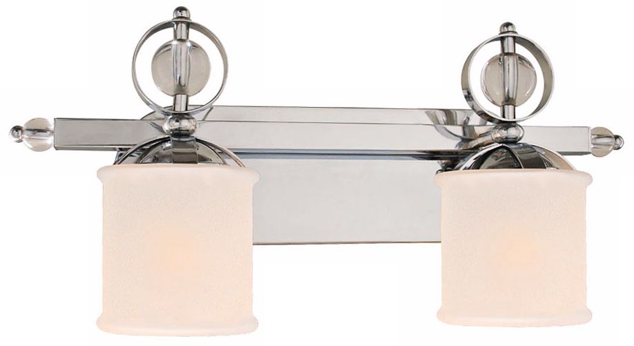 Cerchi Collection 2-Light 22 1/2" Wide Chrome Wall Sconce