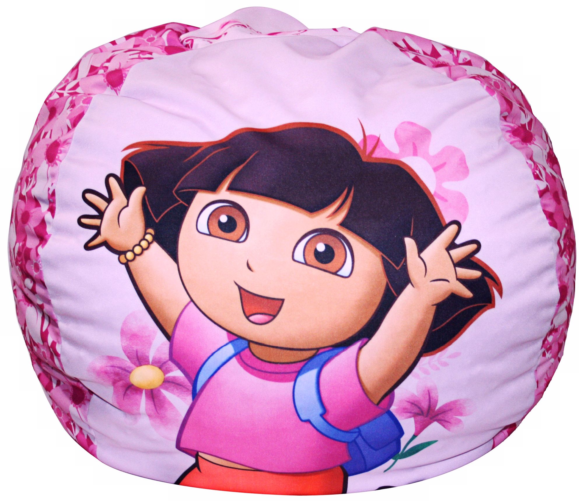 Nickelodeon Dora the Explorer Flowers Bean Bag Chair