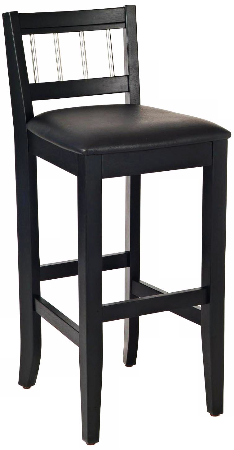 Manhattan Black Pub Stool