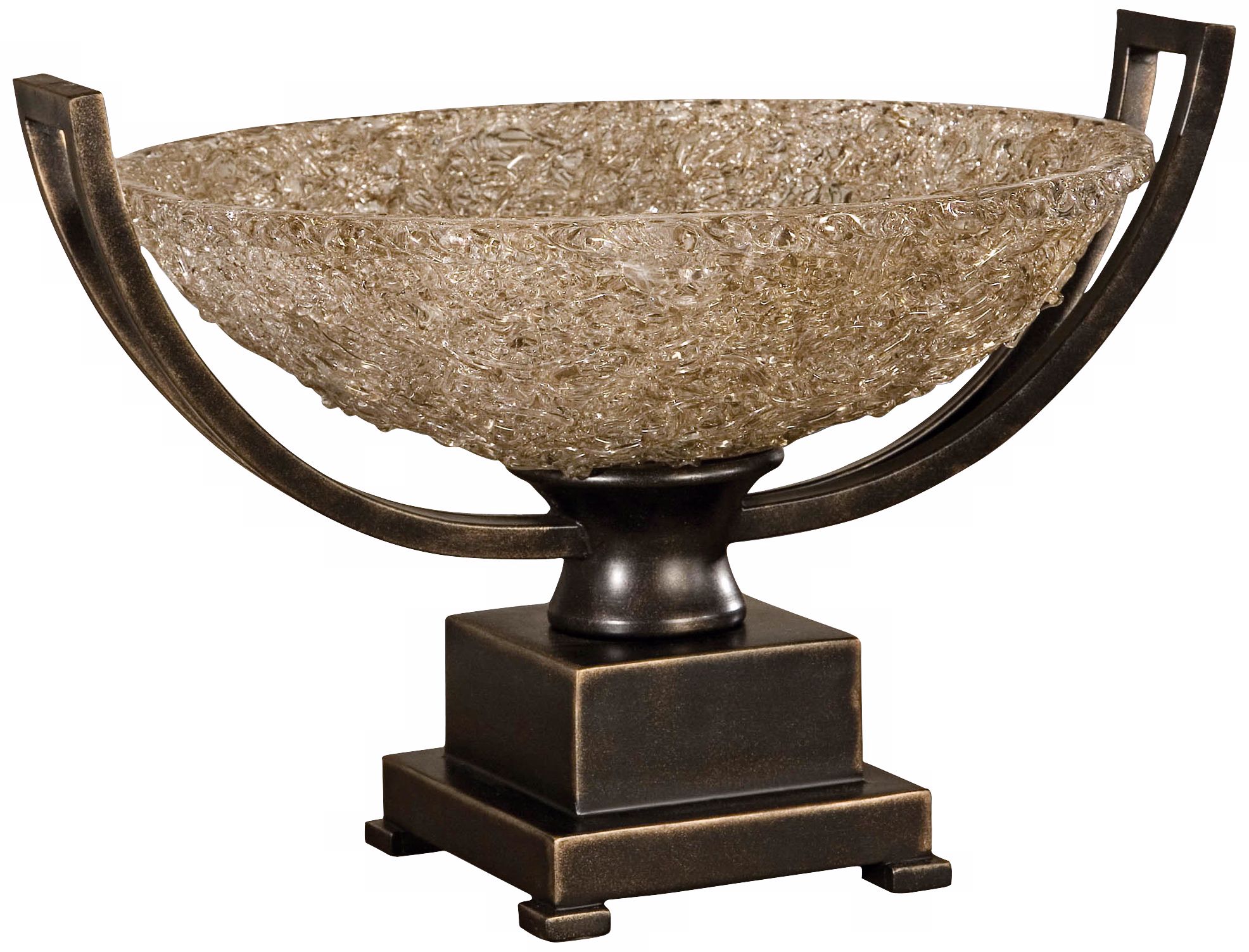 Uttermost Crystal Palace Glass Centerpiece