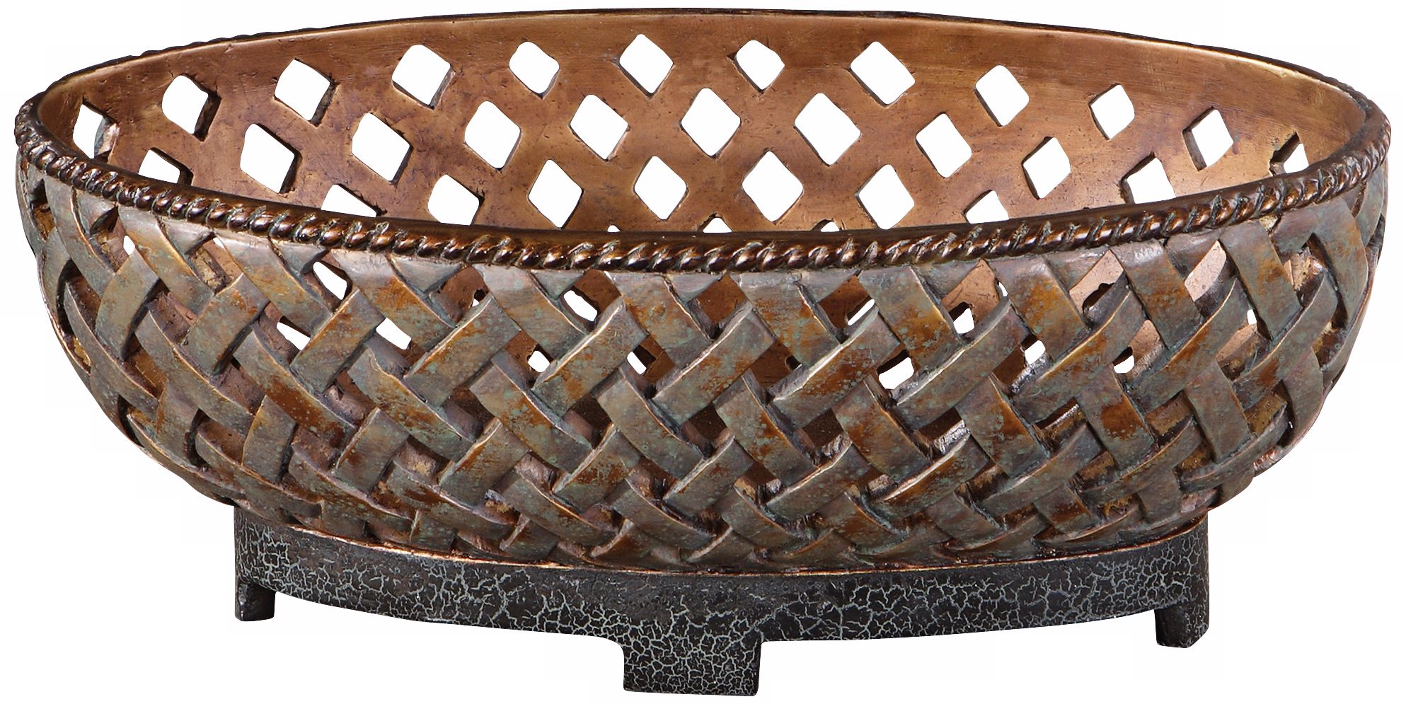 Uttermost Teneh Copper Bronze Decorative Bowl