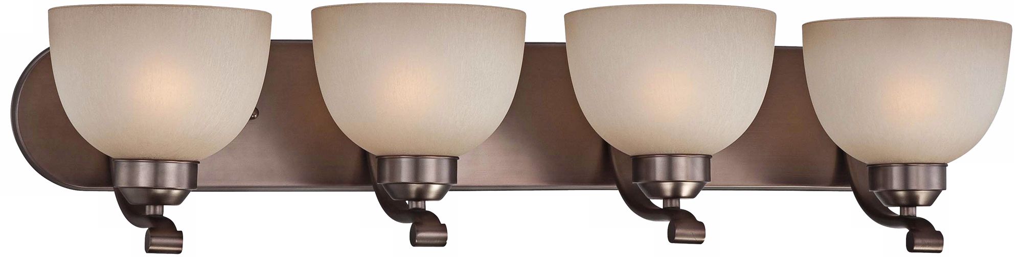 Paradox 30" Wide Bronze Bathroom Light Fixture