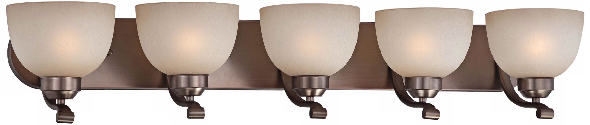 Paradox 38" Wide Bronze Bathroom Light Fixture