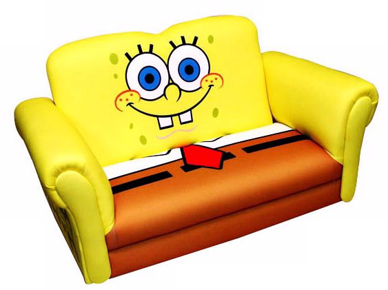 Nickelodeon Deluxe Sponge Bob Rocking Sofa