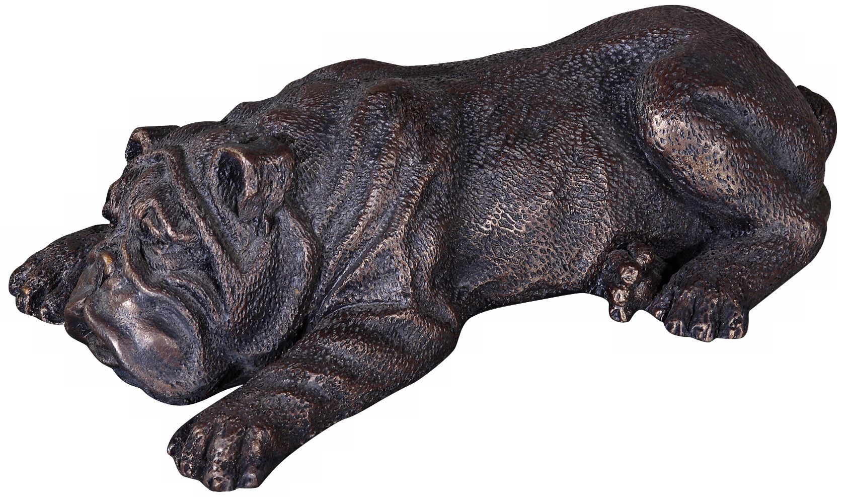 Uttermost Nap Time Cast Iron Puppy Sculpture