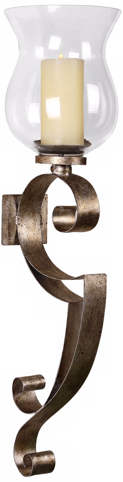 Uttermost Loran Hand-Forged Candle Wall Sconce