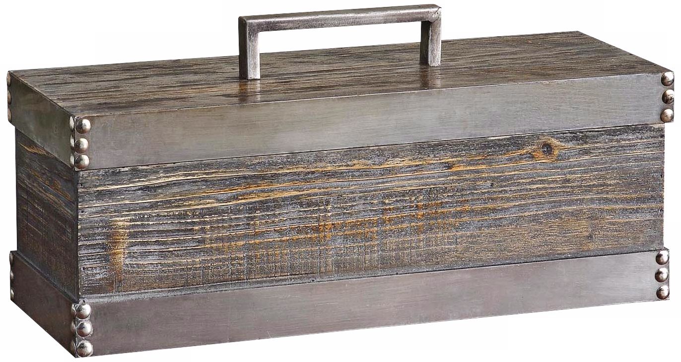 Uttermost Lican Wood and Metal Box