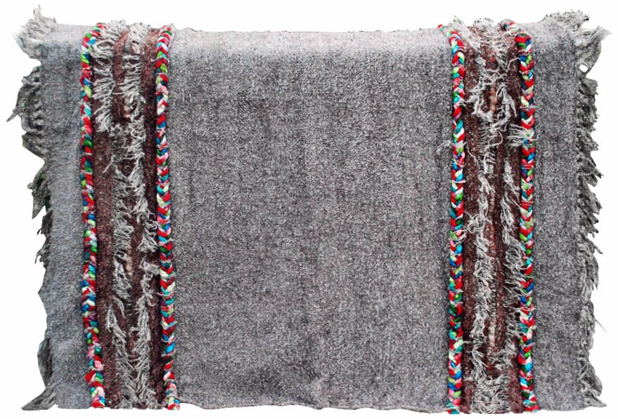 Desert Braid Decorative Wool Throw Blanket