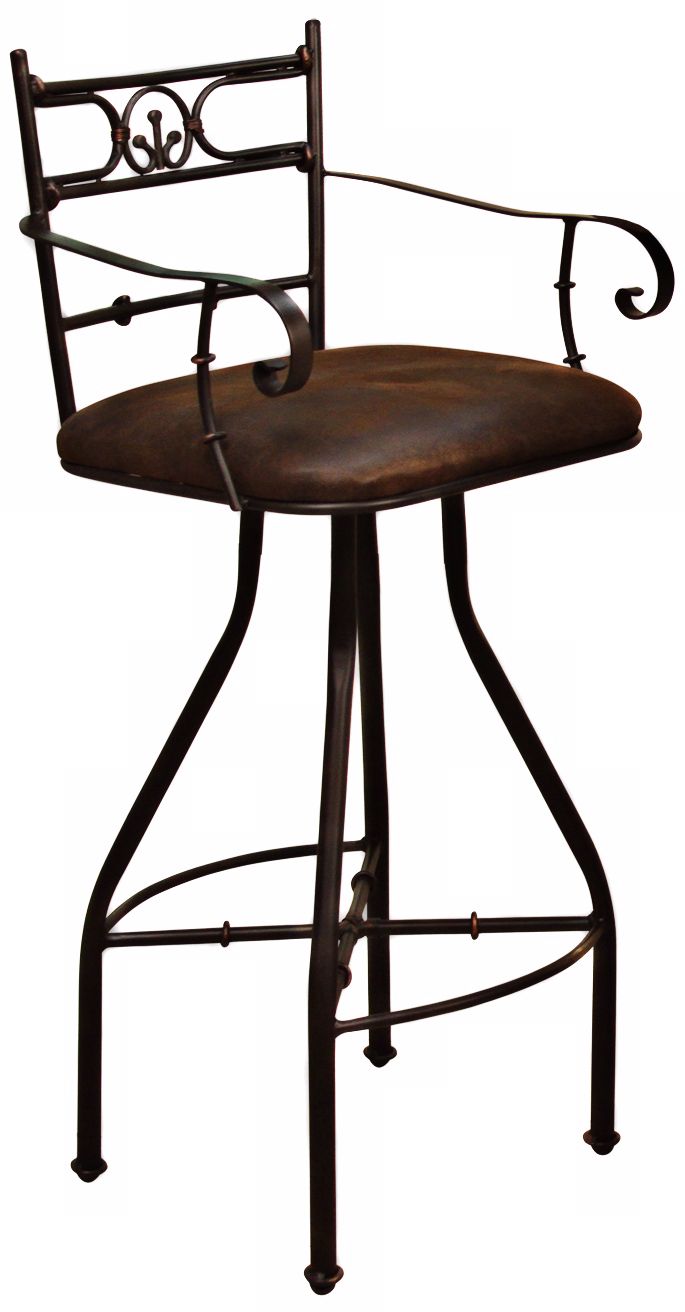 Valencia Swivel Counter Stool with Arms