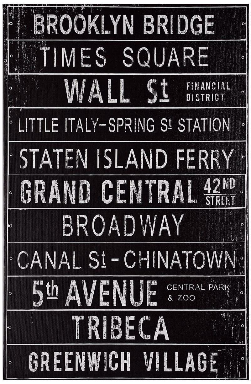 Destinations III 35" High New York City Wall Art