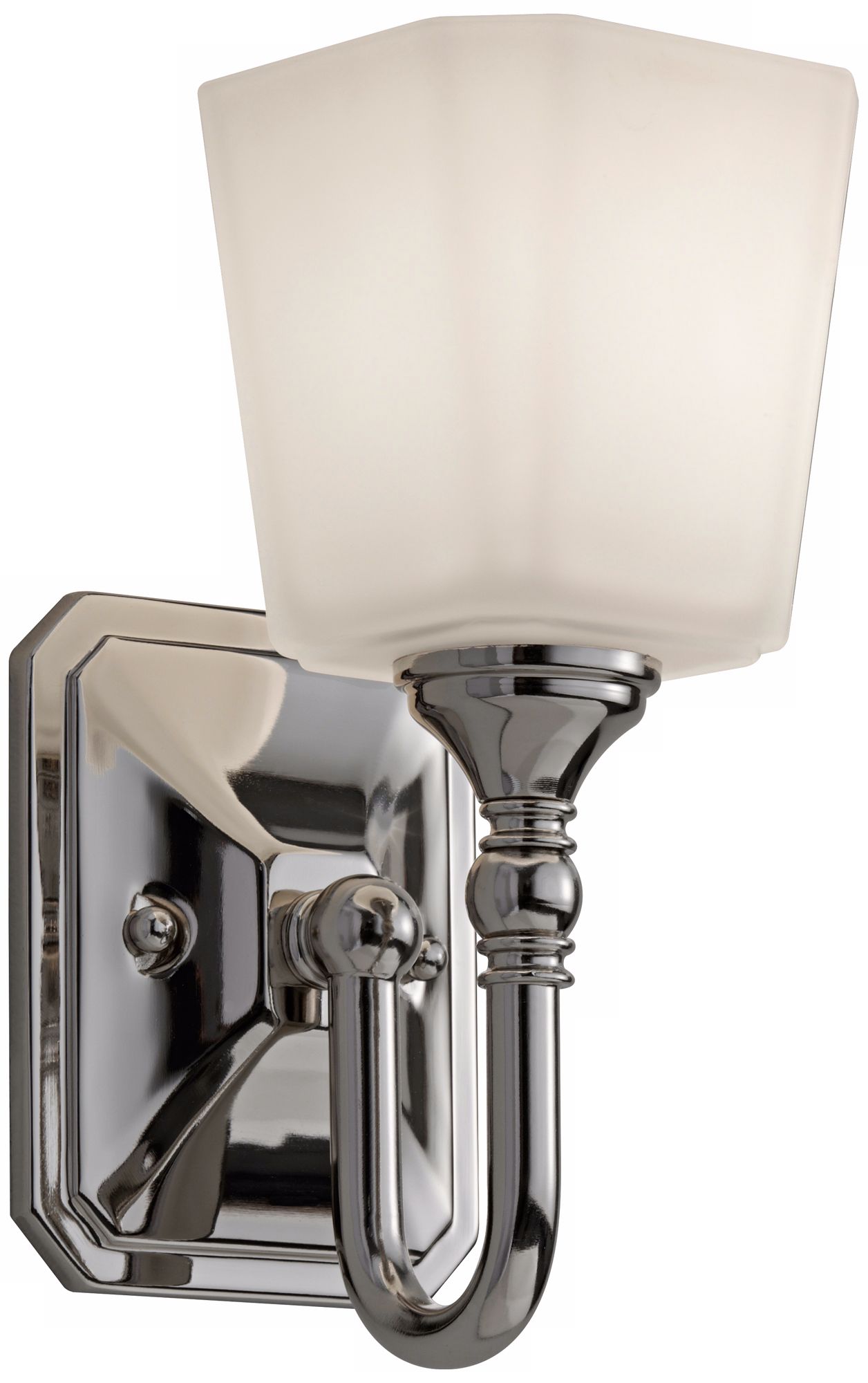 Murray Feiss Concord 10 1/4" High Nickel Wall Sconce