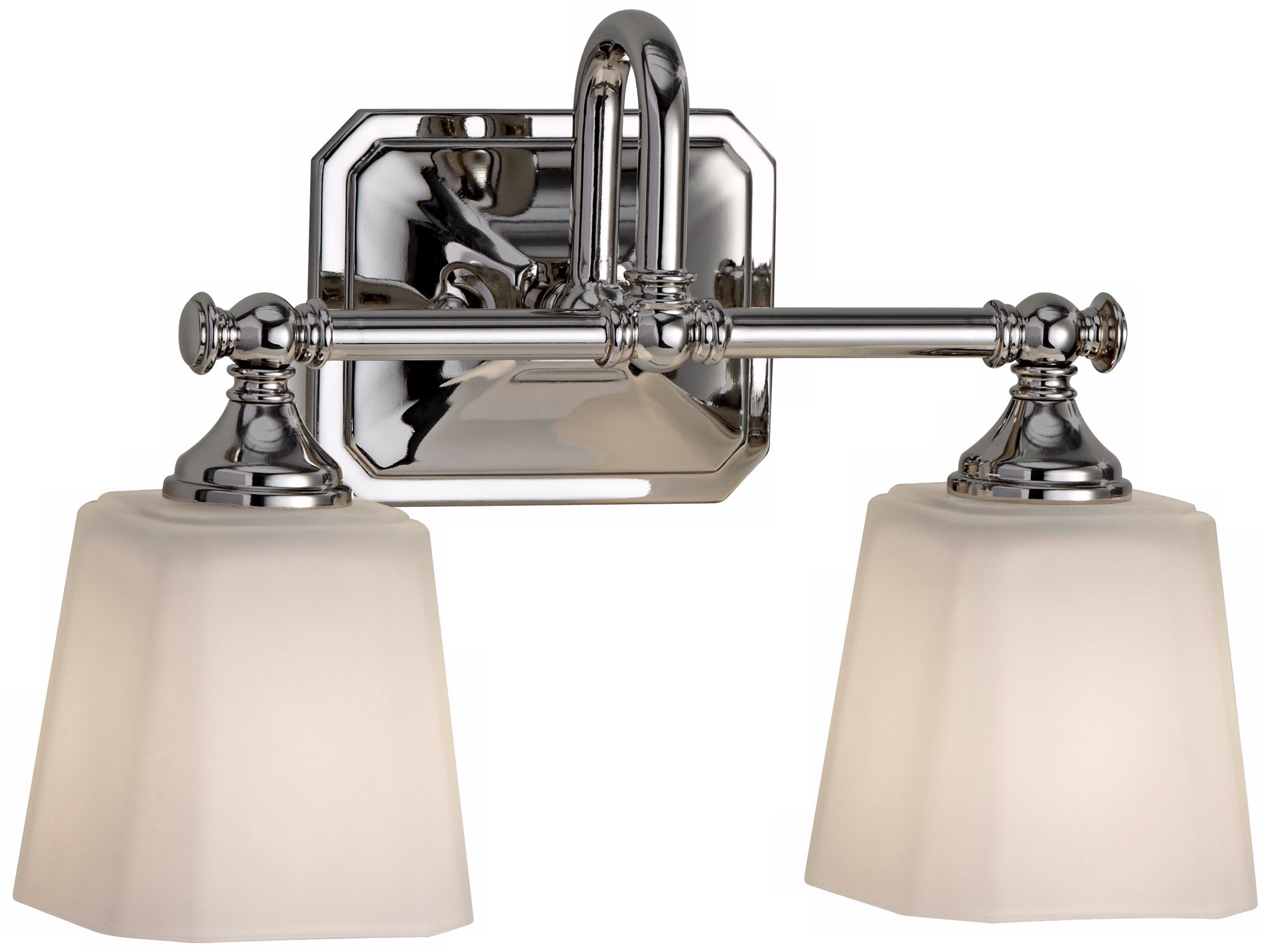 Murray Feiss Concord 2-Light 14" Wide Nickel Wall Sconce