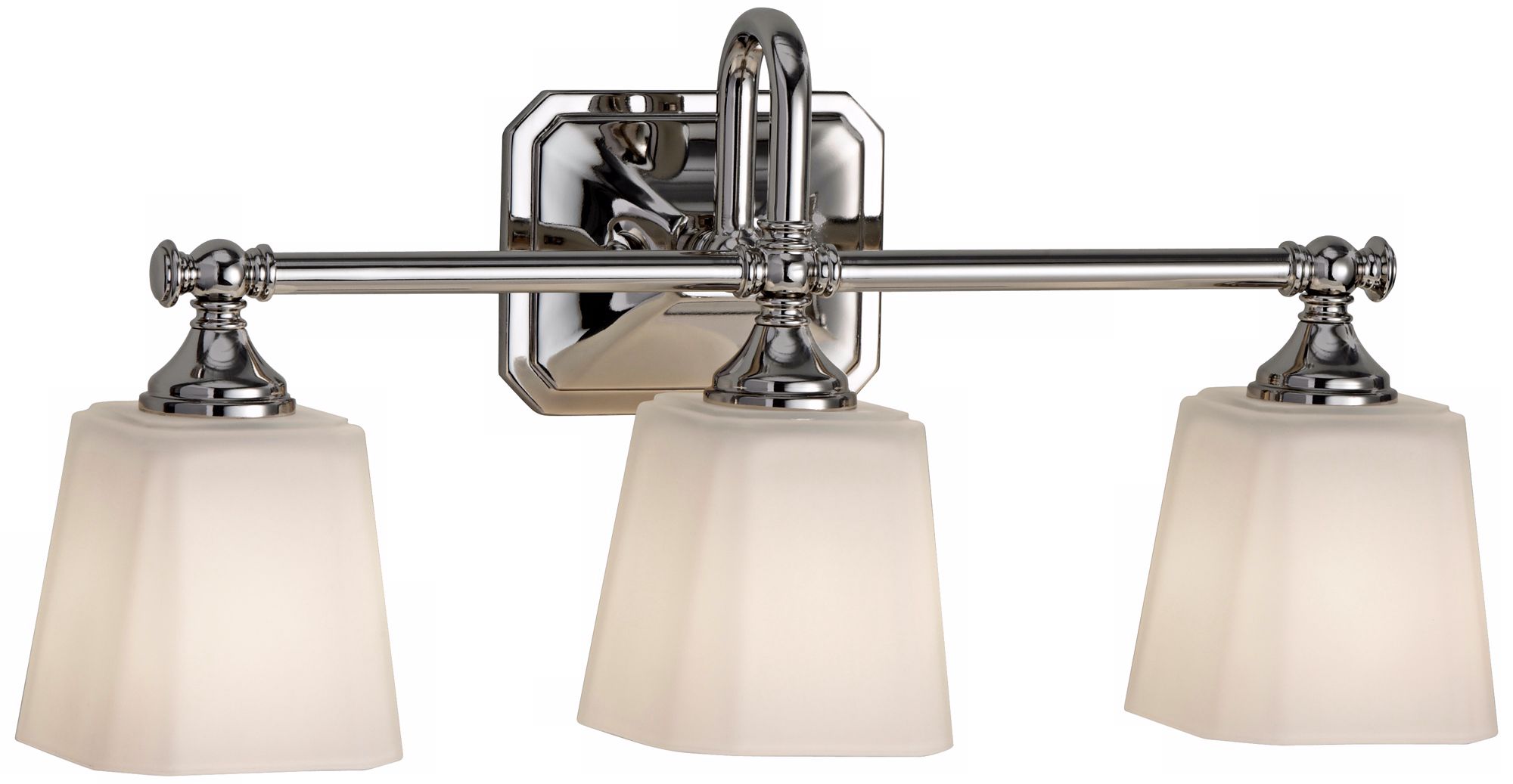 Murray Feiss Concord 3-Light 21" Wide Nickel Bath Light
