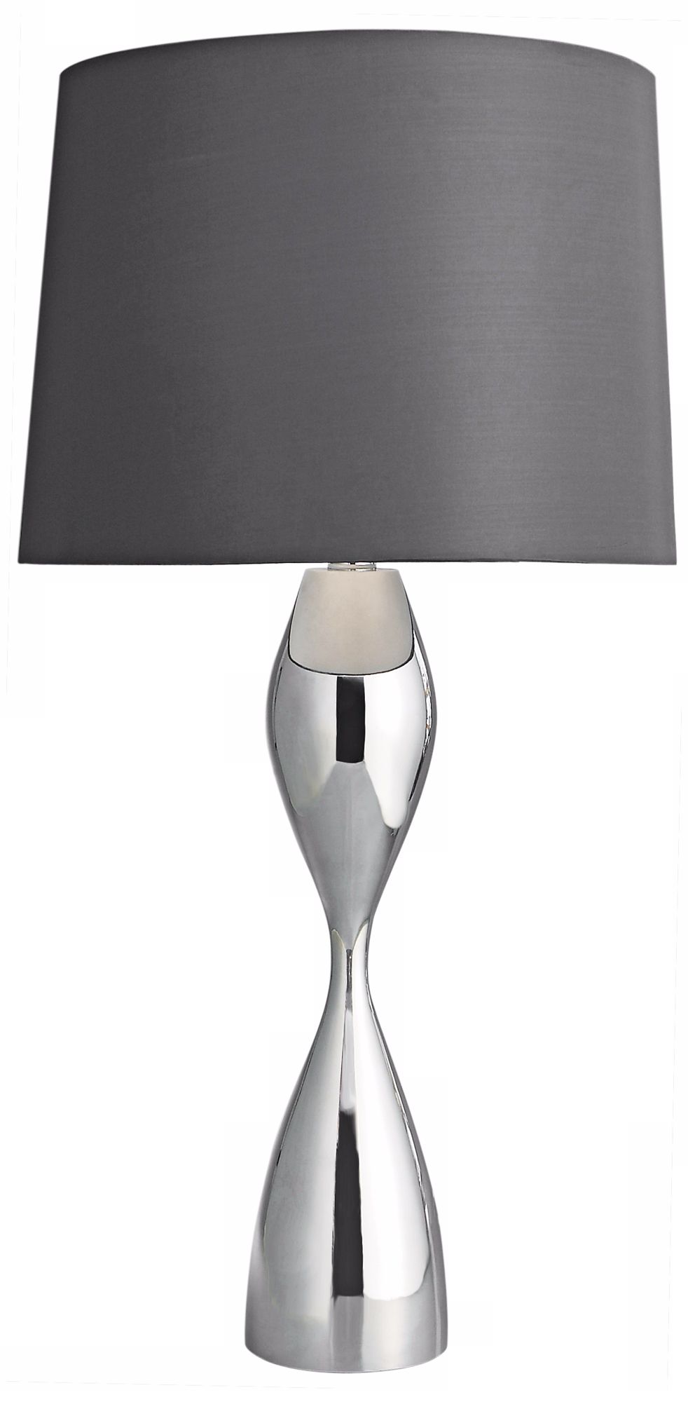 Nambe Forma Alloy Polished Mirror Table Lamp