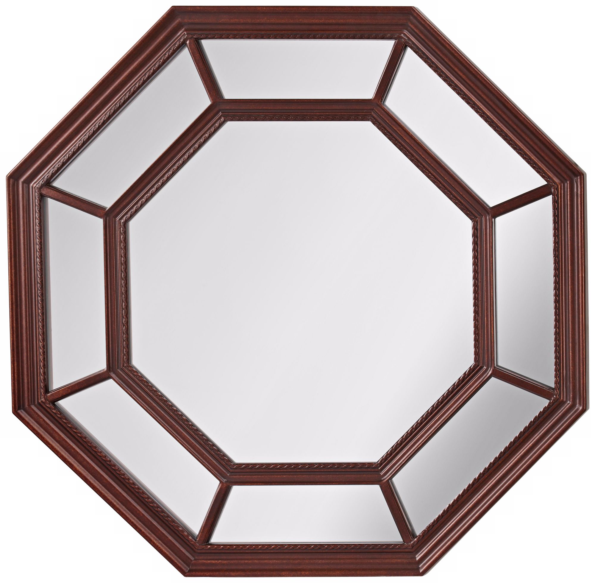 Murray Feiss Camden 30" High Octagon Wall Mirror