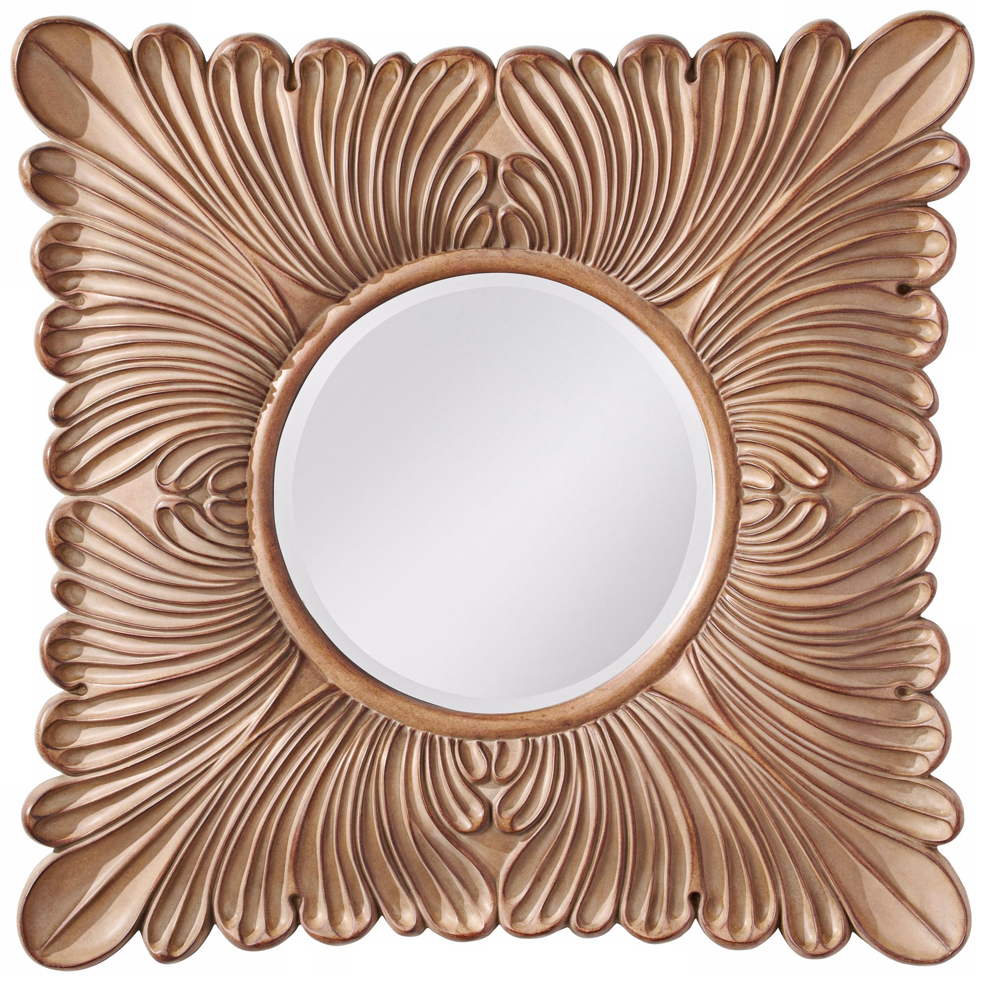 Murray Feiss Blair 35 1/4" High Square Wall Mirror