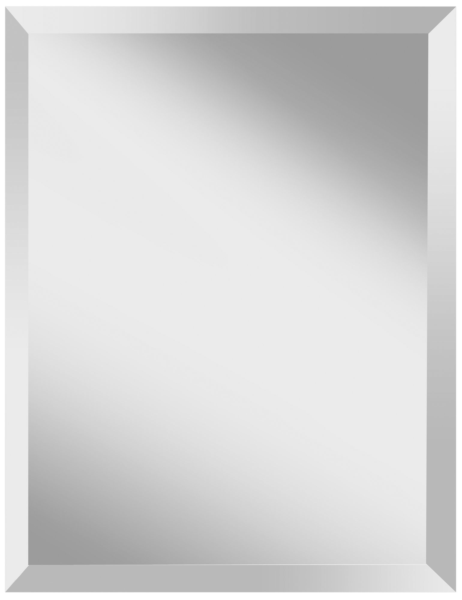 Murray Feiss Infinity 28" High Rectangular Wall Mirror