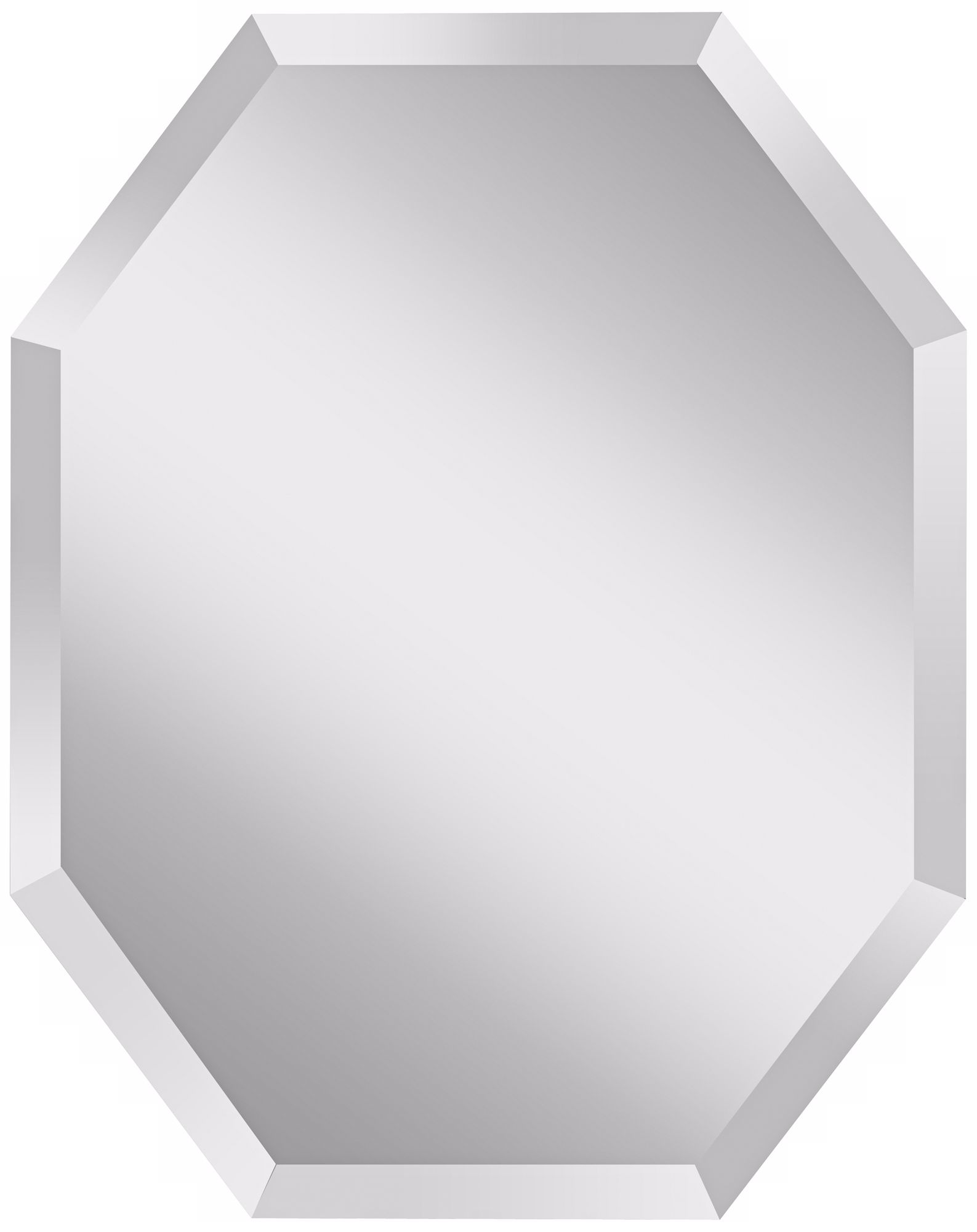 Murray Feiss Infinity 30" High Octagonal Wall Mirror