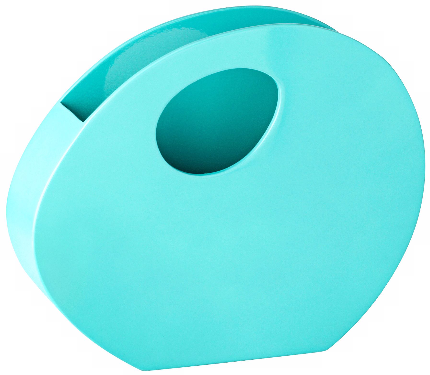 Mulholland Turquoise Contemporary Container